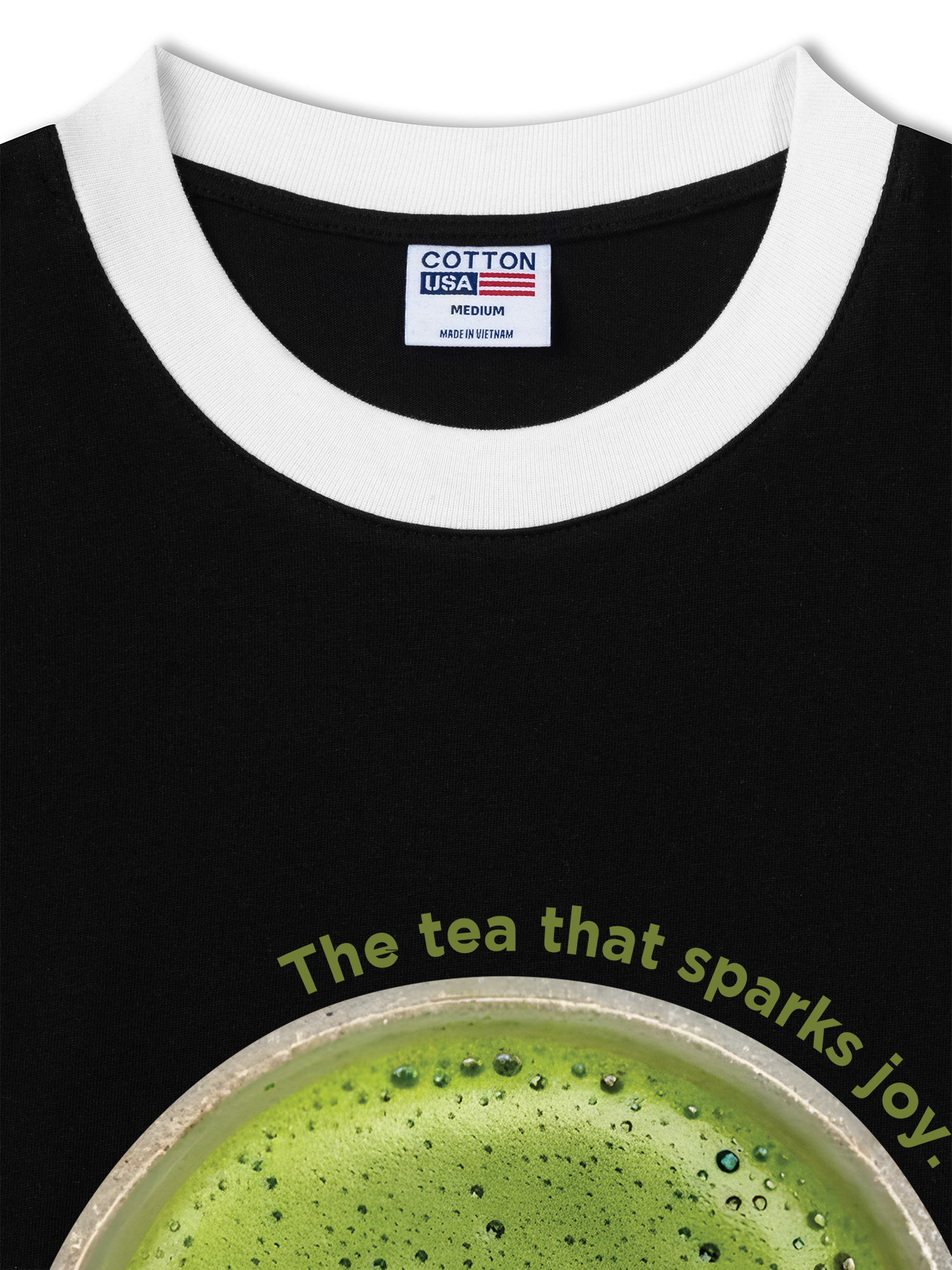 Áo Thun Ringer Relaxed Fit The Tea That Sparks Joy