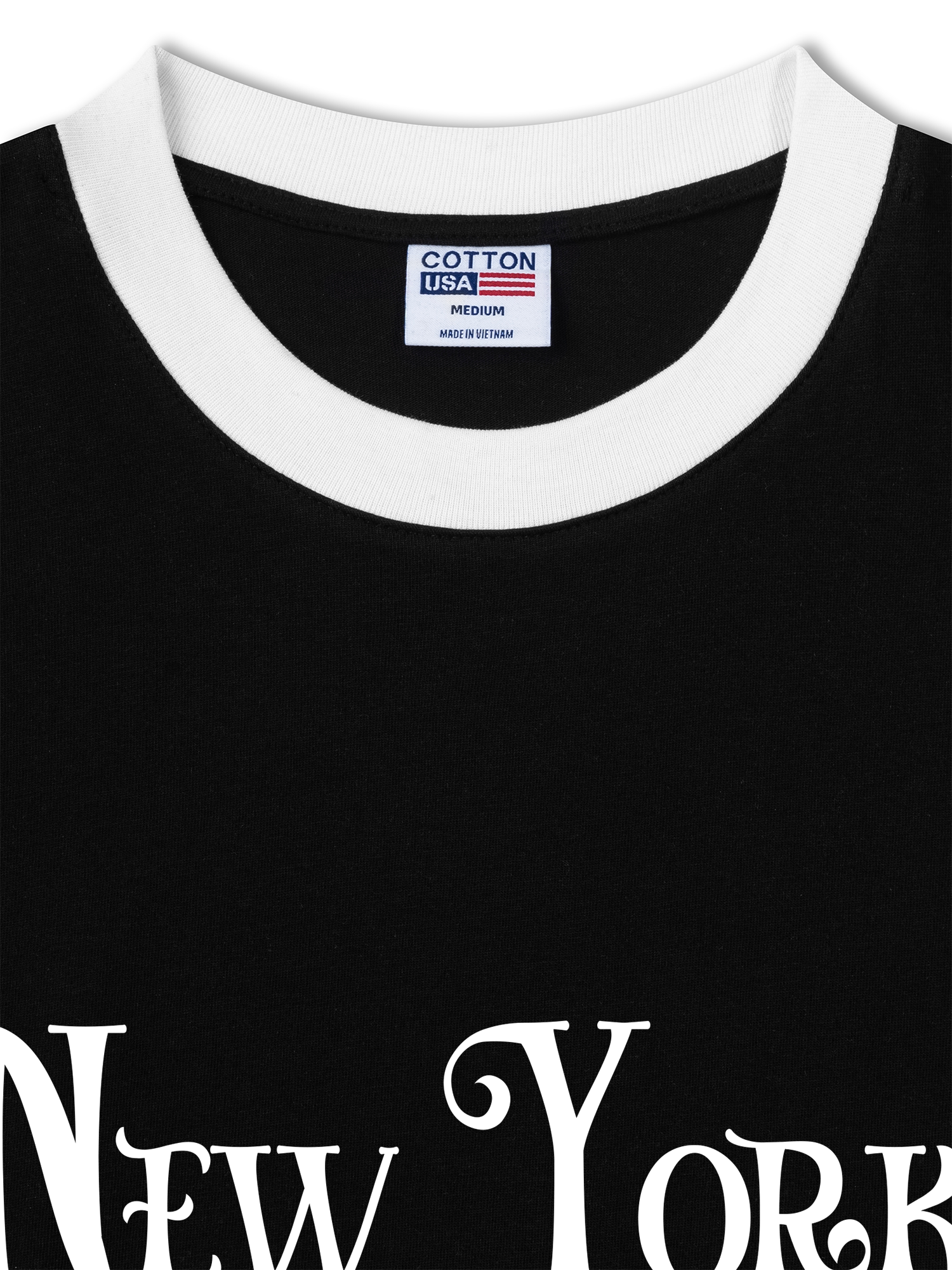 Áo Thun Ringer Relaxed Fit City New York