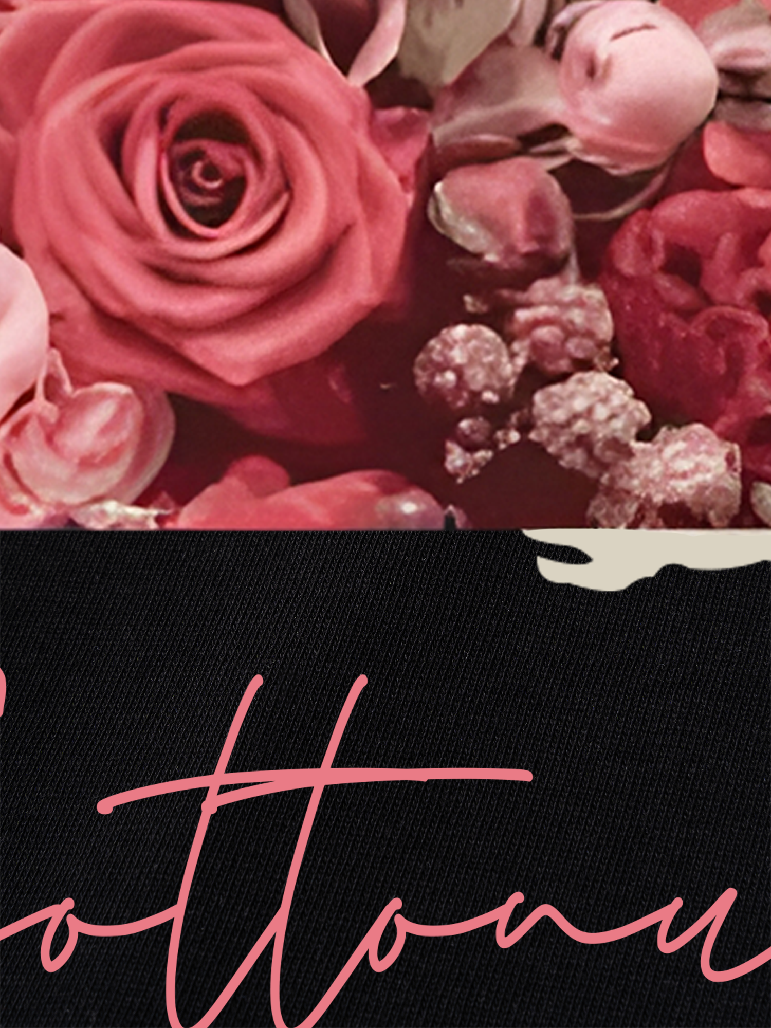 Áo Thun Ringer Relaxed Fit Trending Floral Cotton Usa