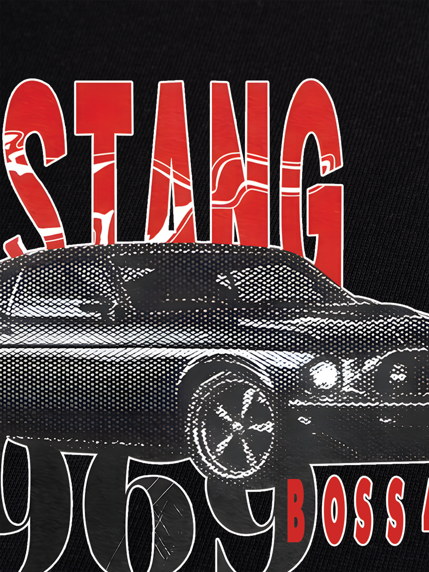 Áo Thun Ringer Relaxed Fit Mustang Boss 429