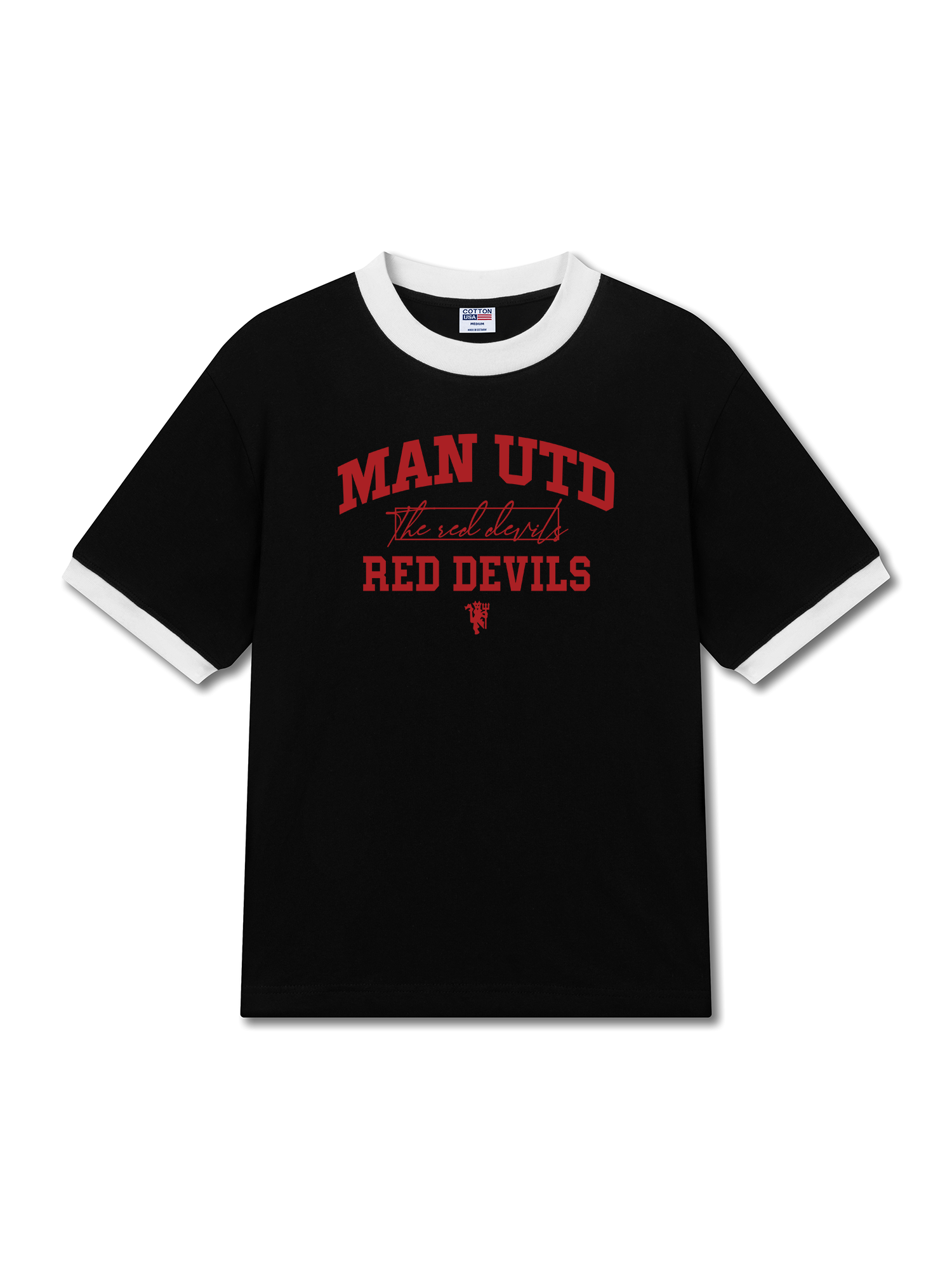 Áo Thun Ringer Relaxed Fit MAN UTD The Red Devils