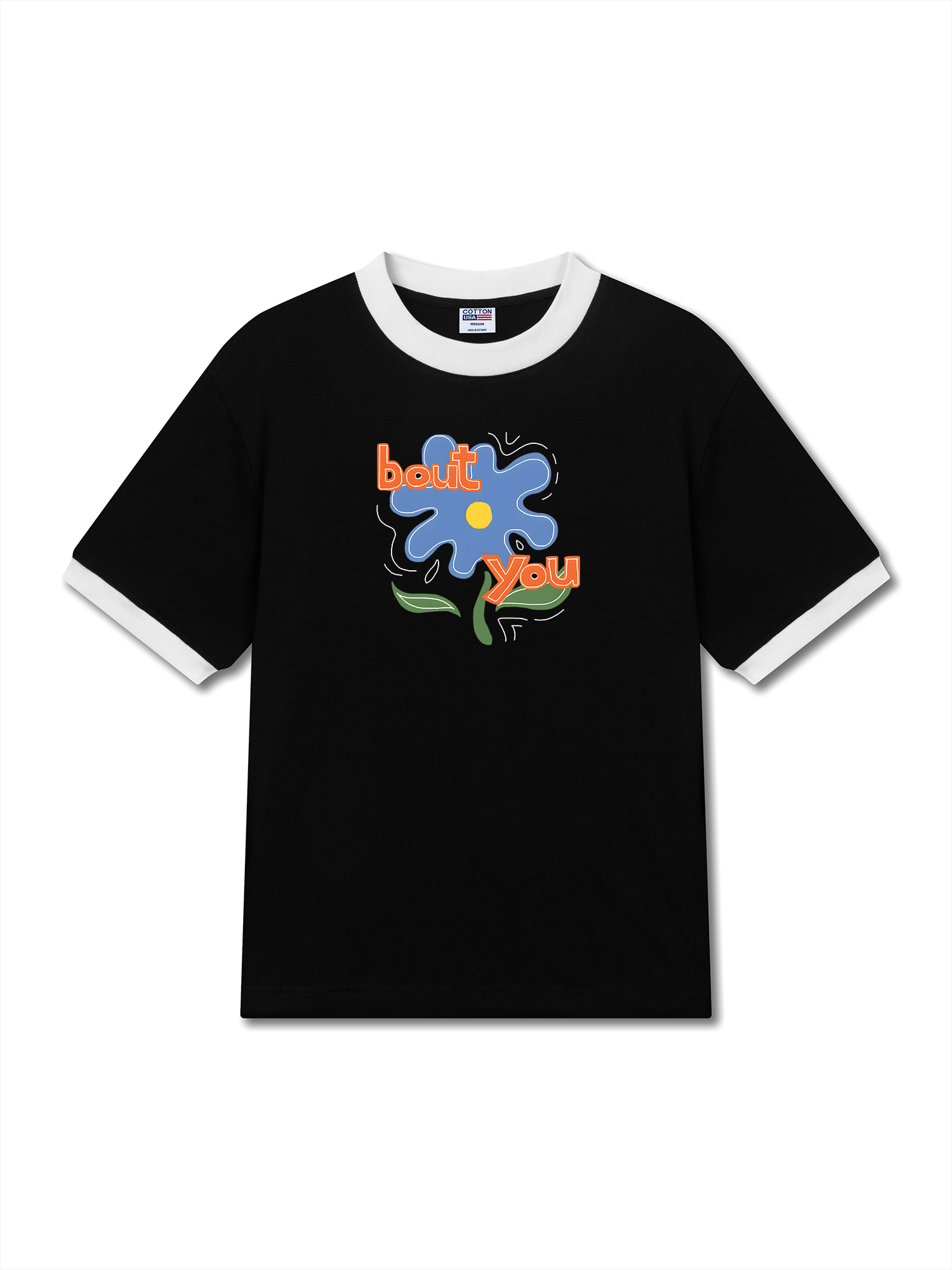 Áo Thun Ringer Relaxed Fit Bout You