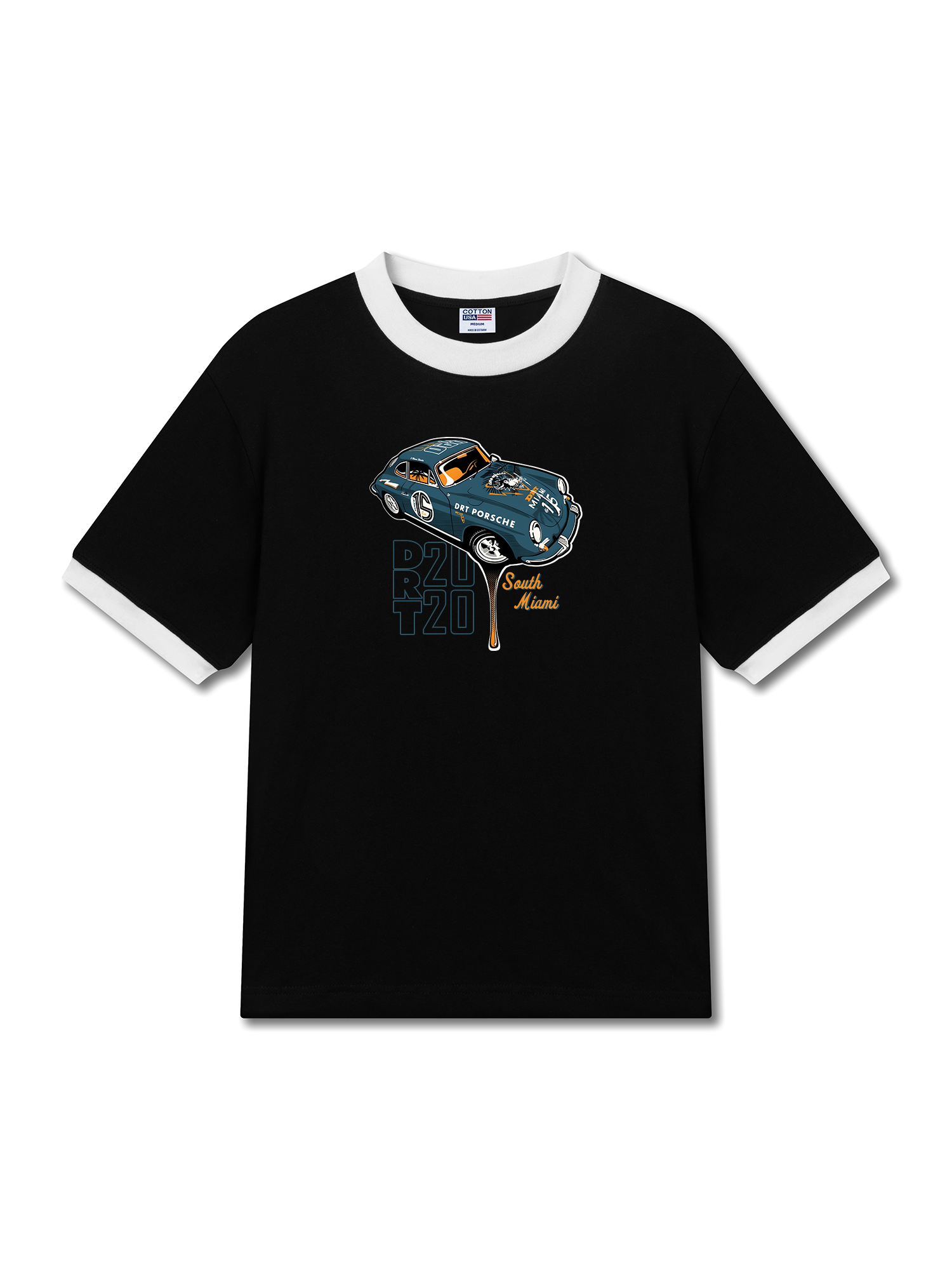 Áo Thun Ringer Relaxed Fit PORSCHE DRT