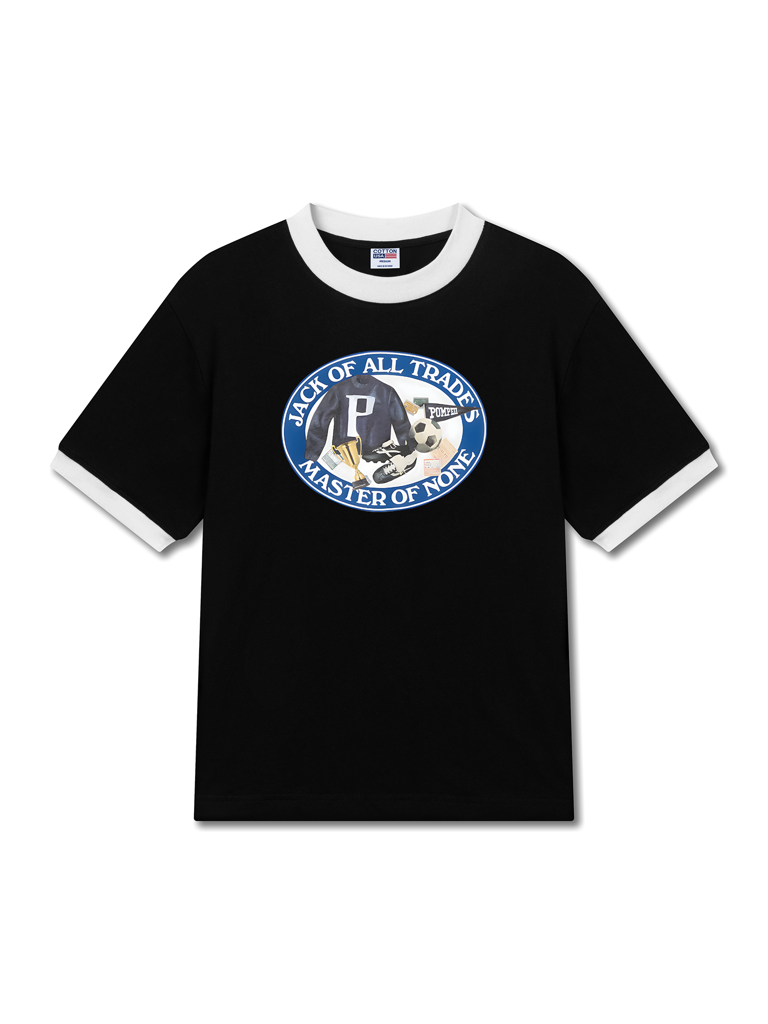 Áo Thun Ringer Relaxed Fit Soccer Master Of None