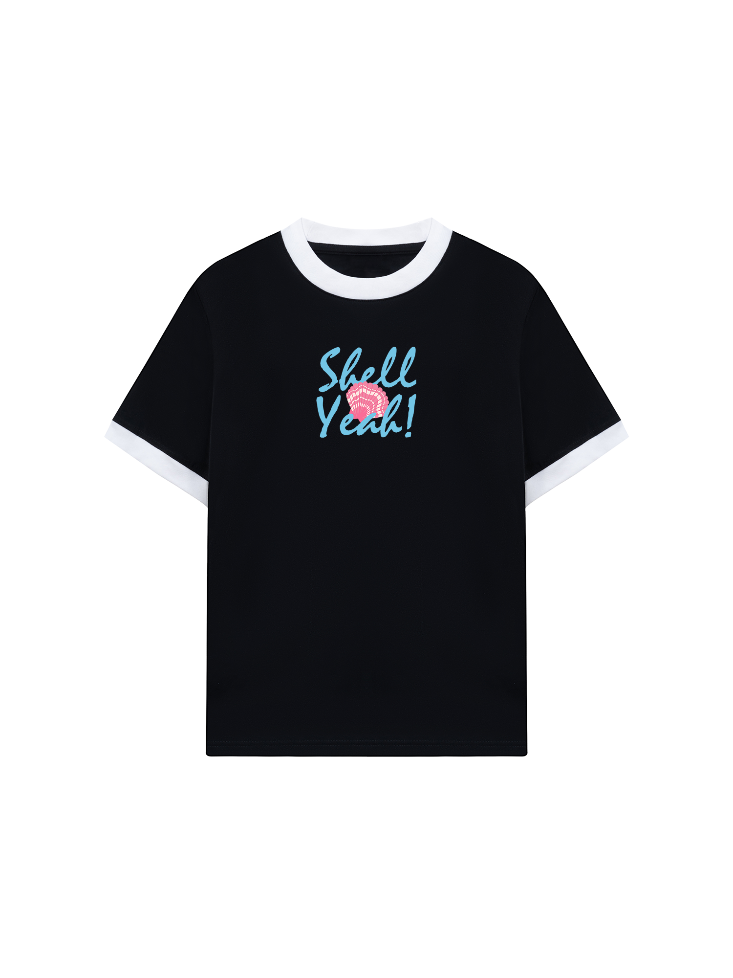 Áo Thun Ringer Relaxed Fit Shell Yeah