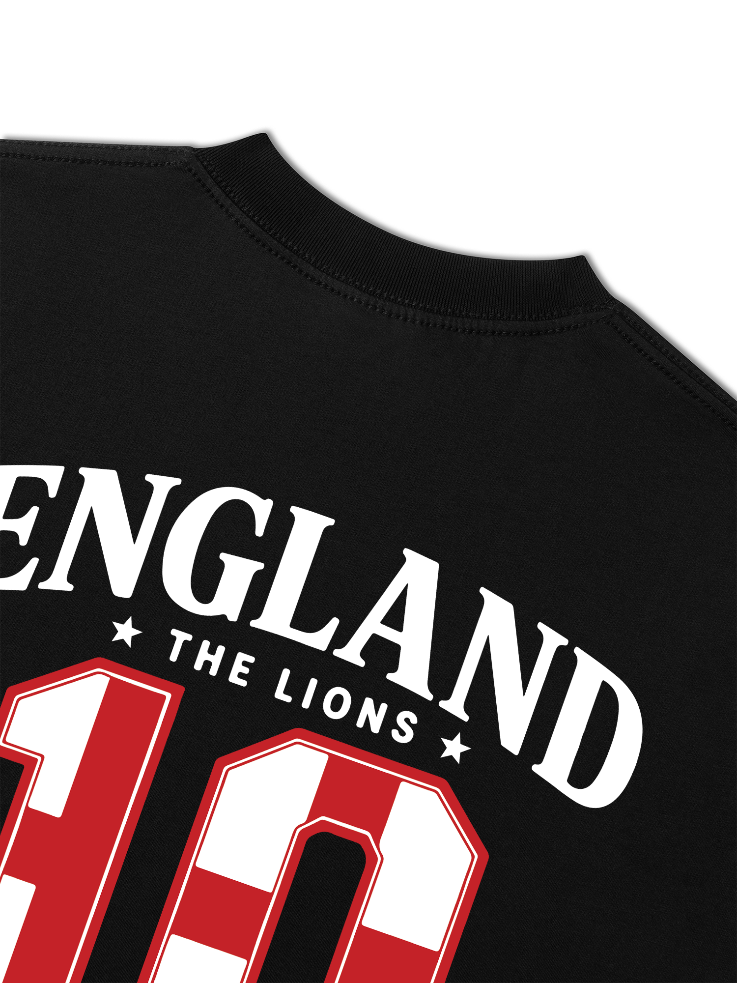 Áo Thun Relaxed Fit Soccer England Red White Spirit
