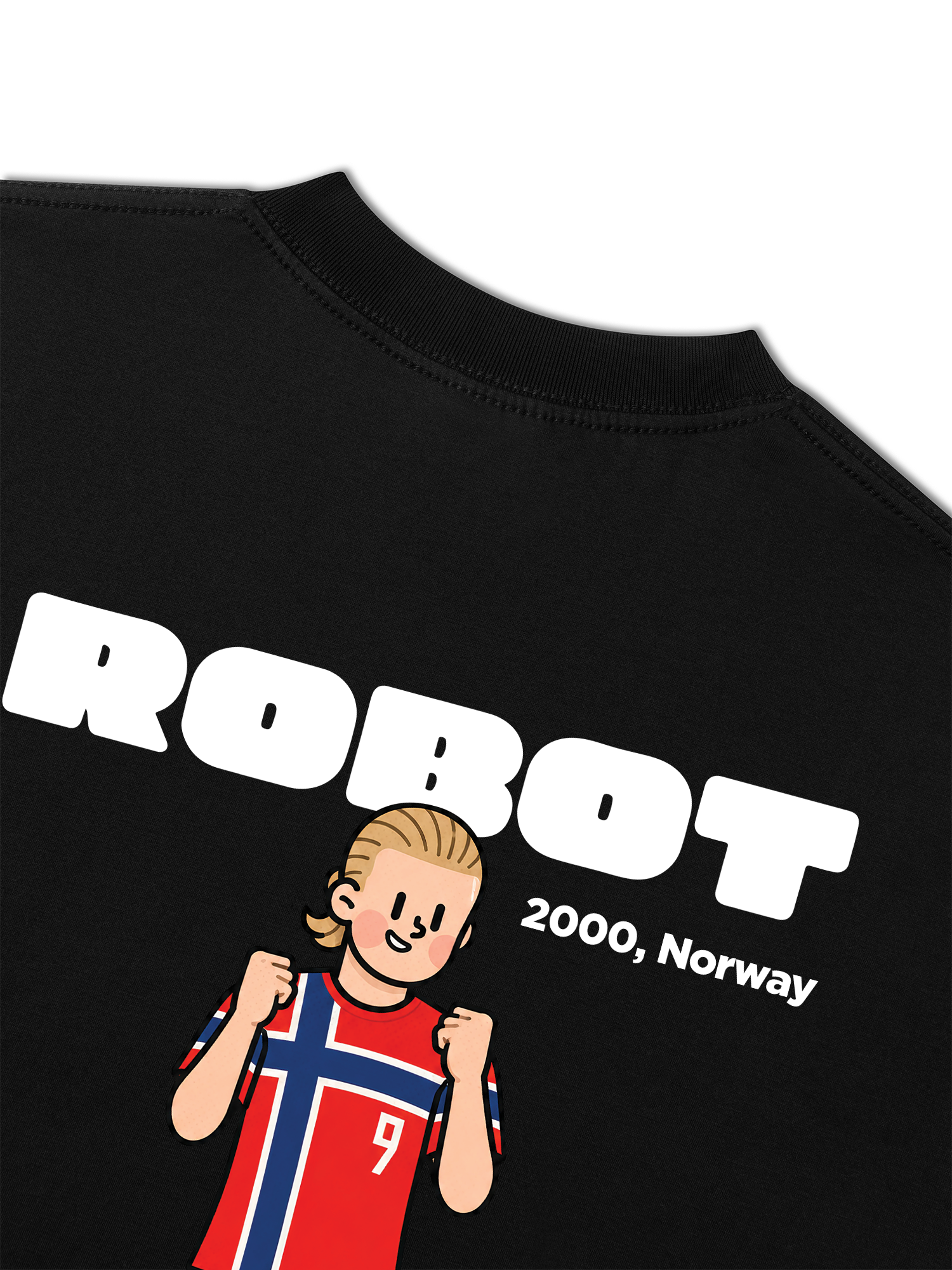 Áo Thun Relaxed Fit Soccer 9 Robot