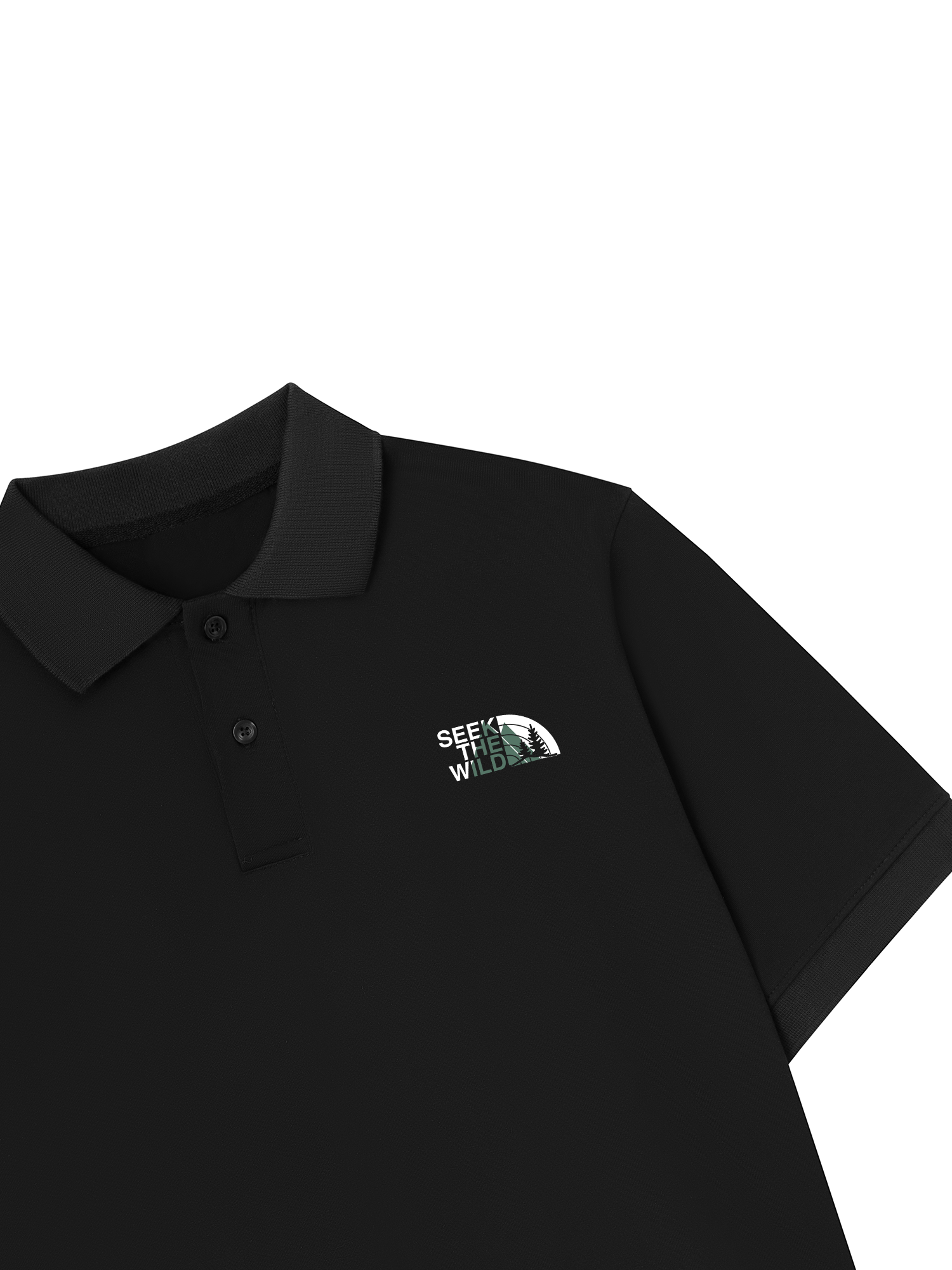 Áo Polo Nữ/ Áo Polo Nam Adventure STW Evergreen