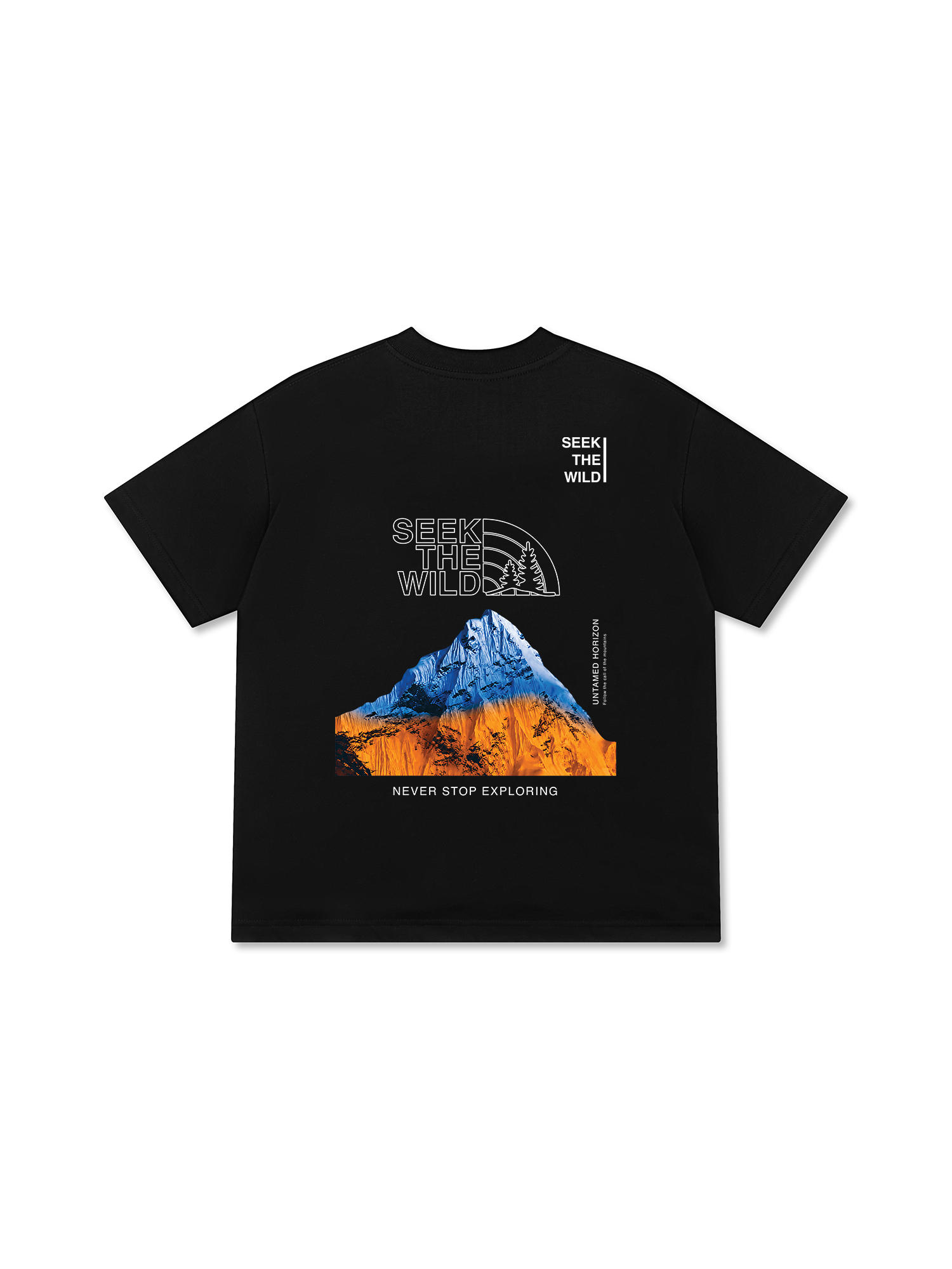 Áo Thun Relaxed Fit Adventure Seek The Wild Never Stop Exploring 6