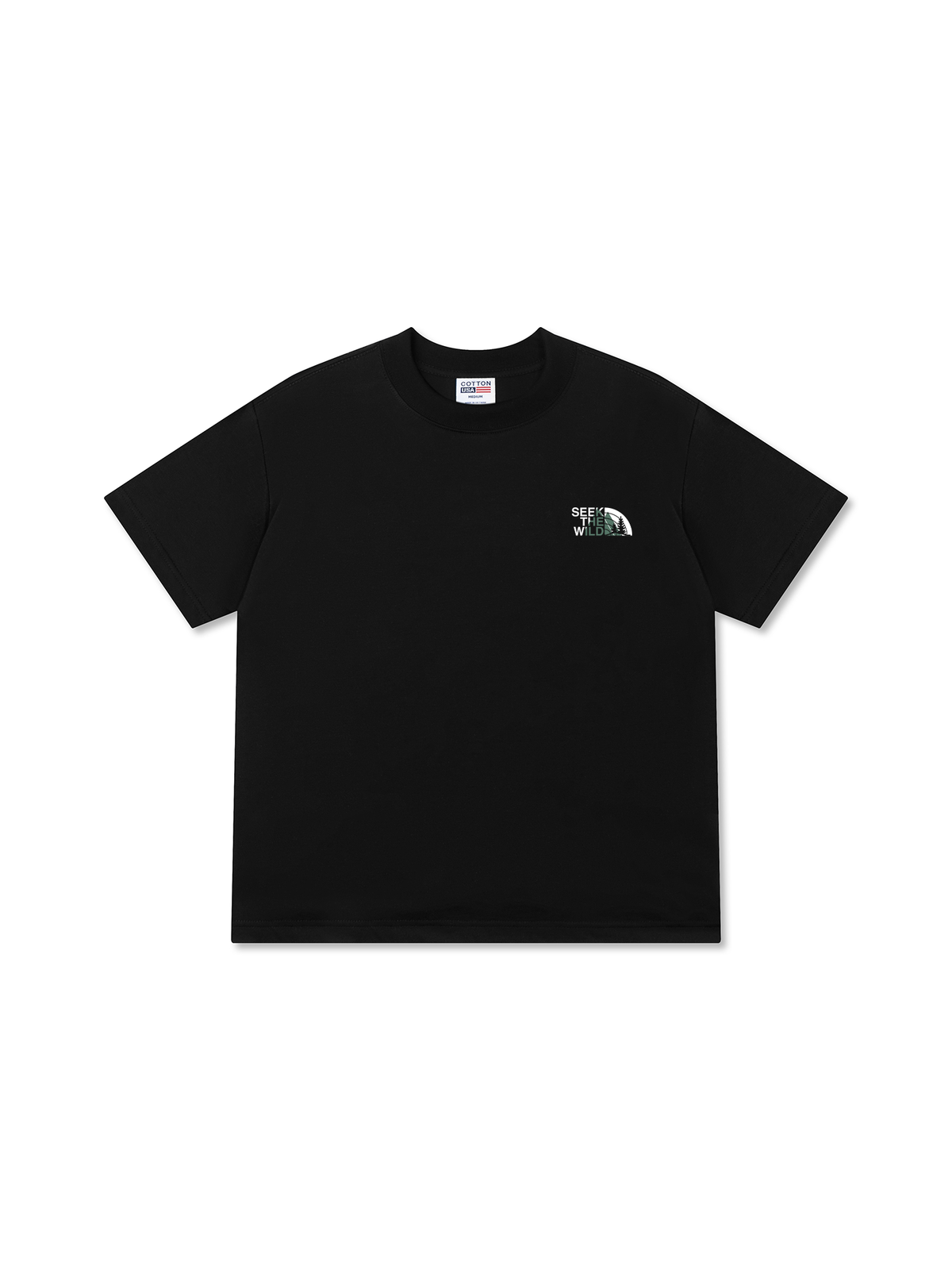 Áo Thun Relaxed Fit Adventure STW Evergreen