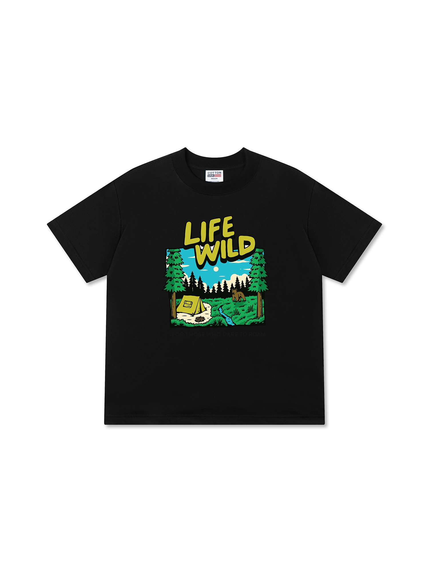Áo Thun Relaxed Fit Adventure Life Wild