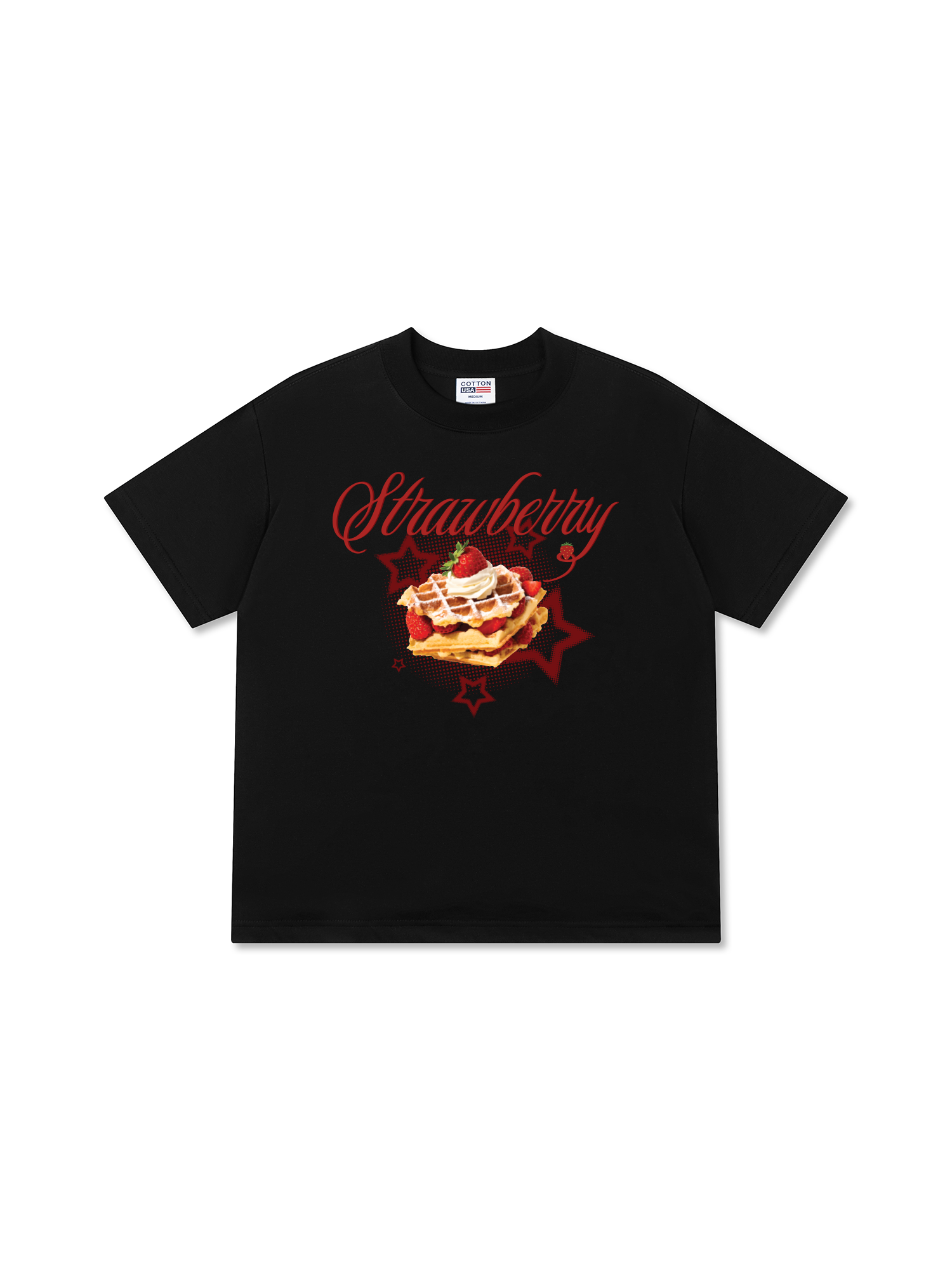 Áo Thun Relaxed Fit Strawberry With Star