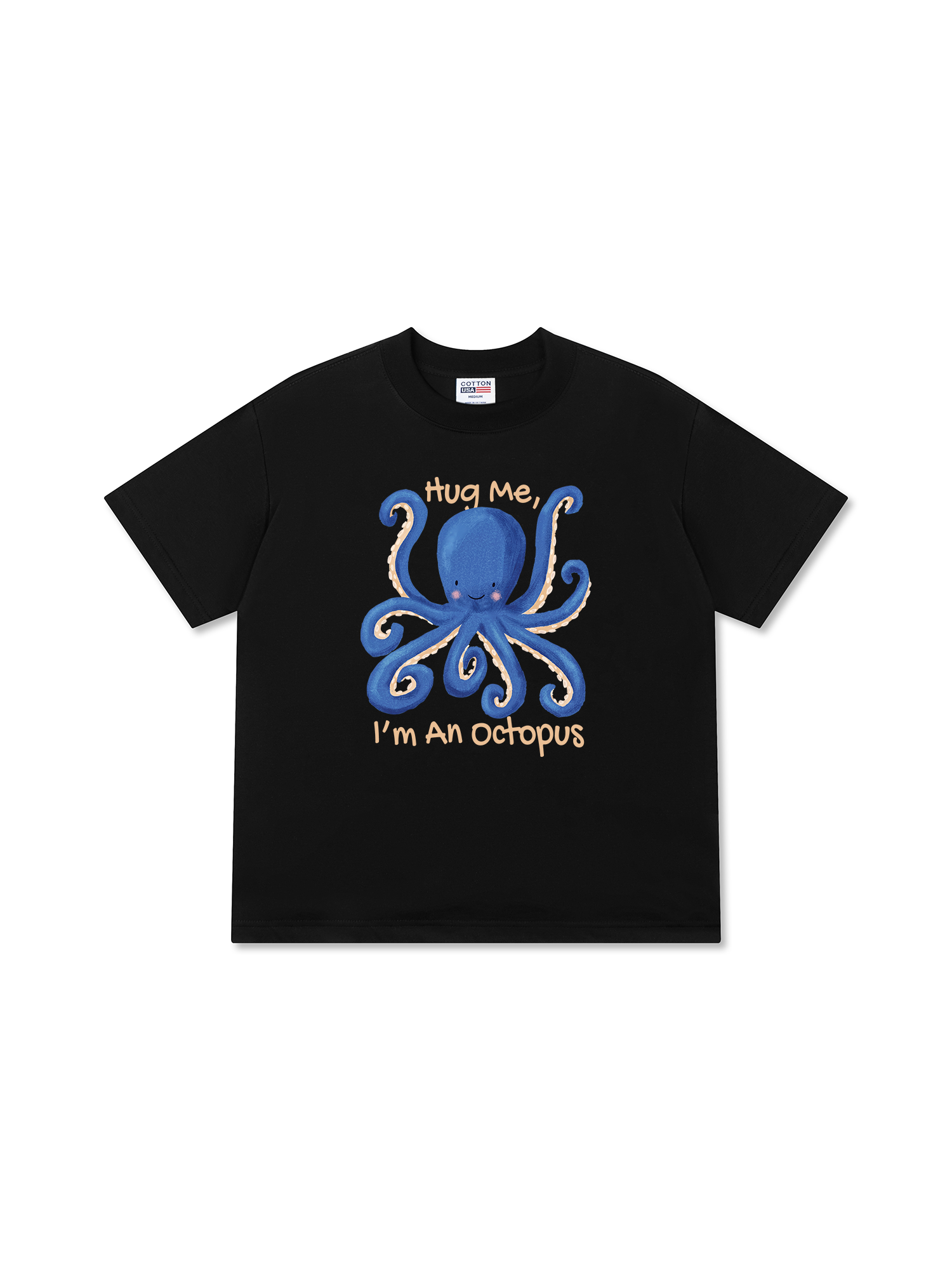 Áo Thun Relaxed Fit Tshirt Tropical Octopus