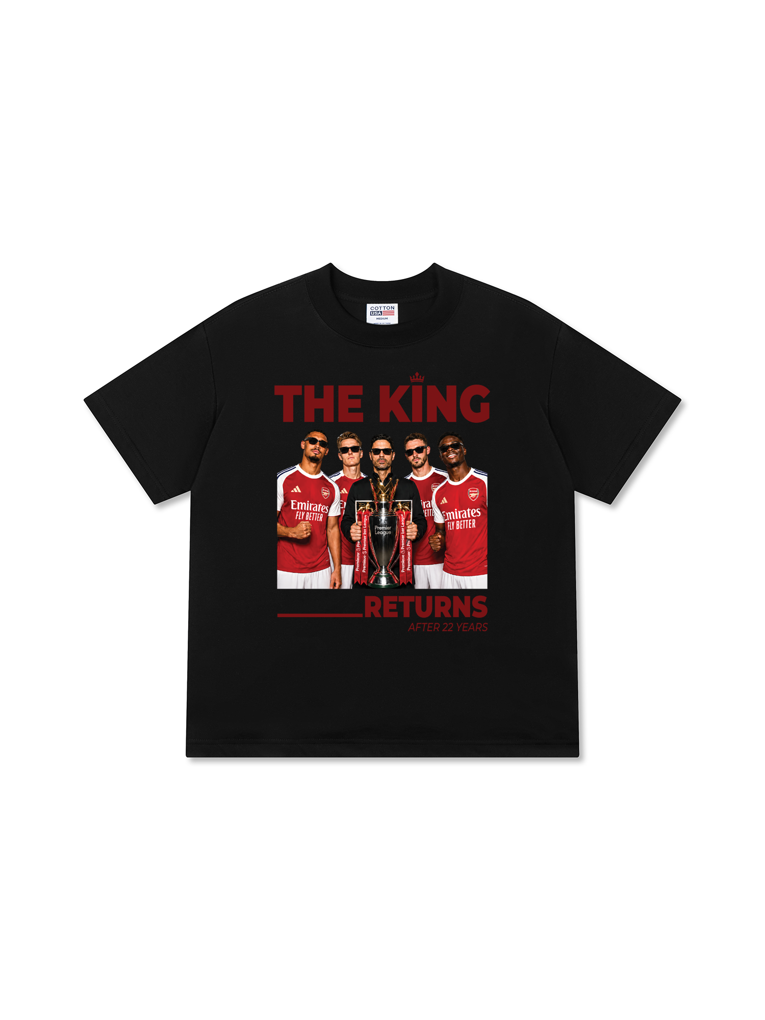 Áo Thun Relaxed Fit Soccer The King Returns