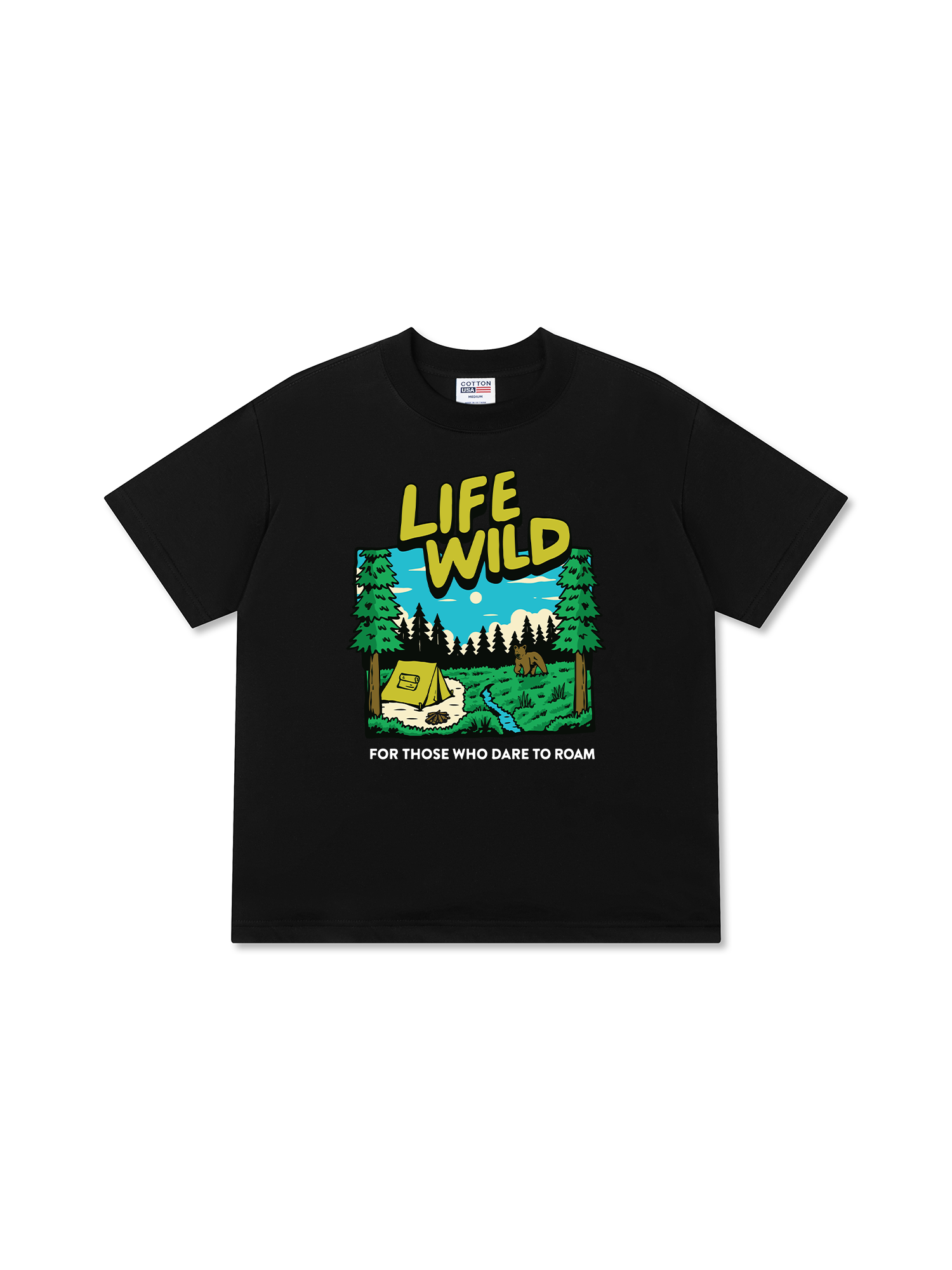 Áo Thun Relaxed Fit Adventure Life Wild