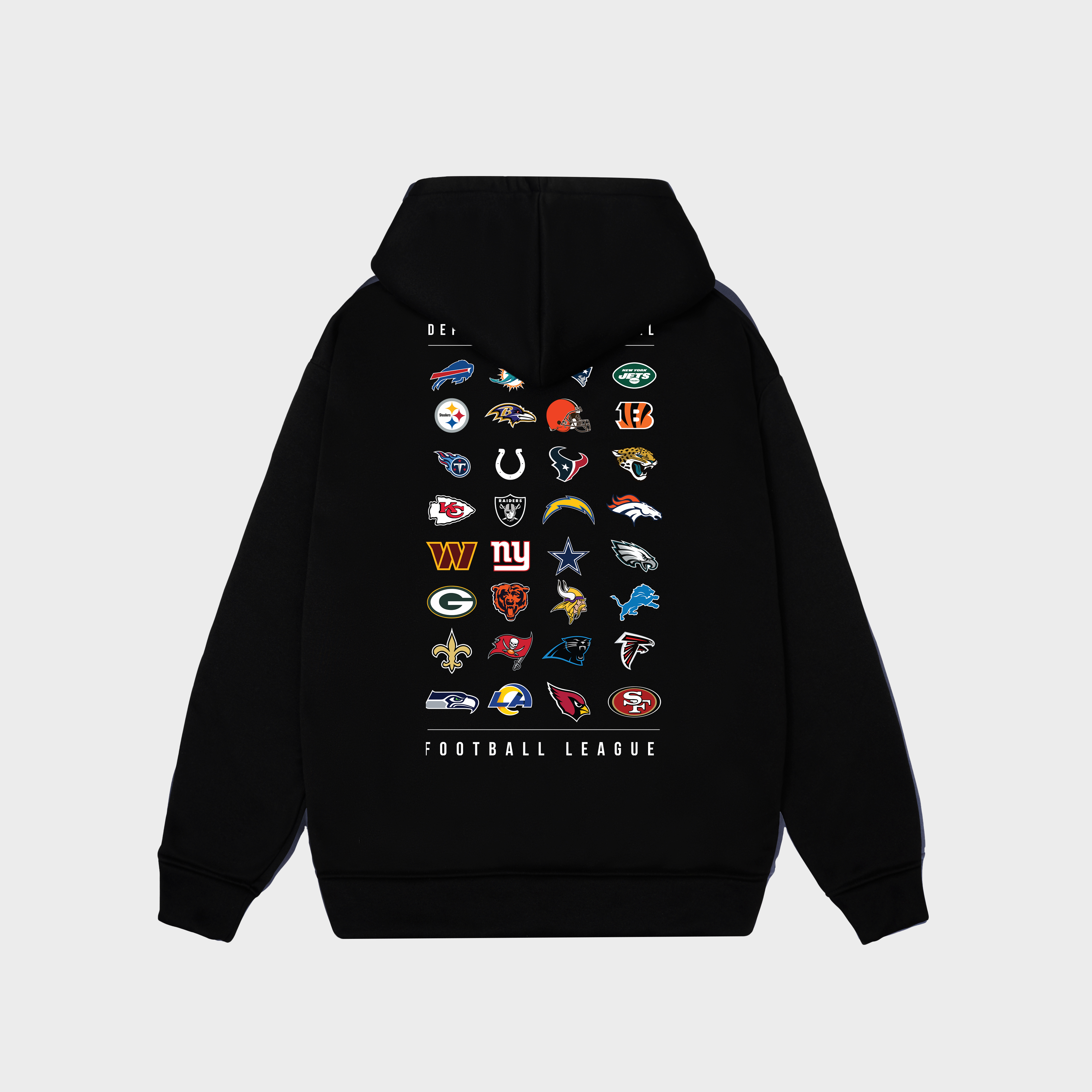 NFL All Logo Graphic Hoodie