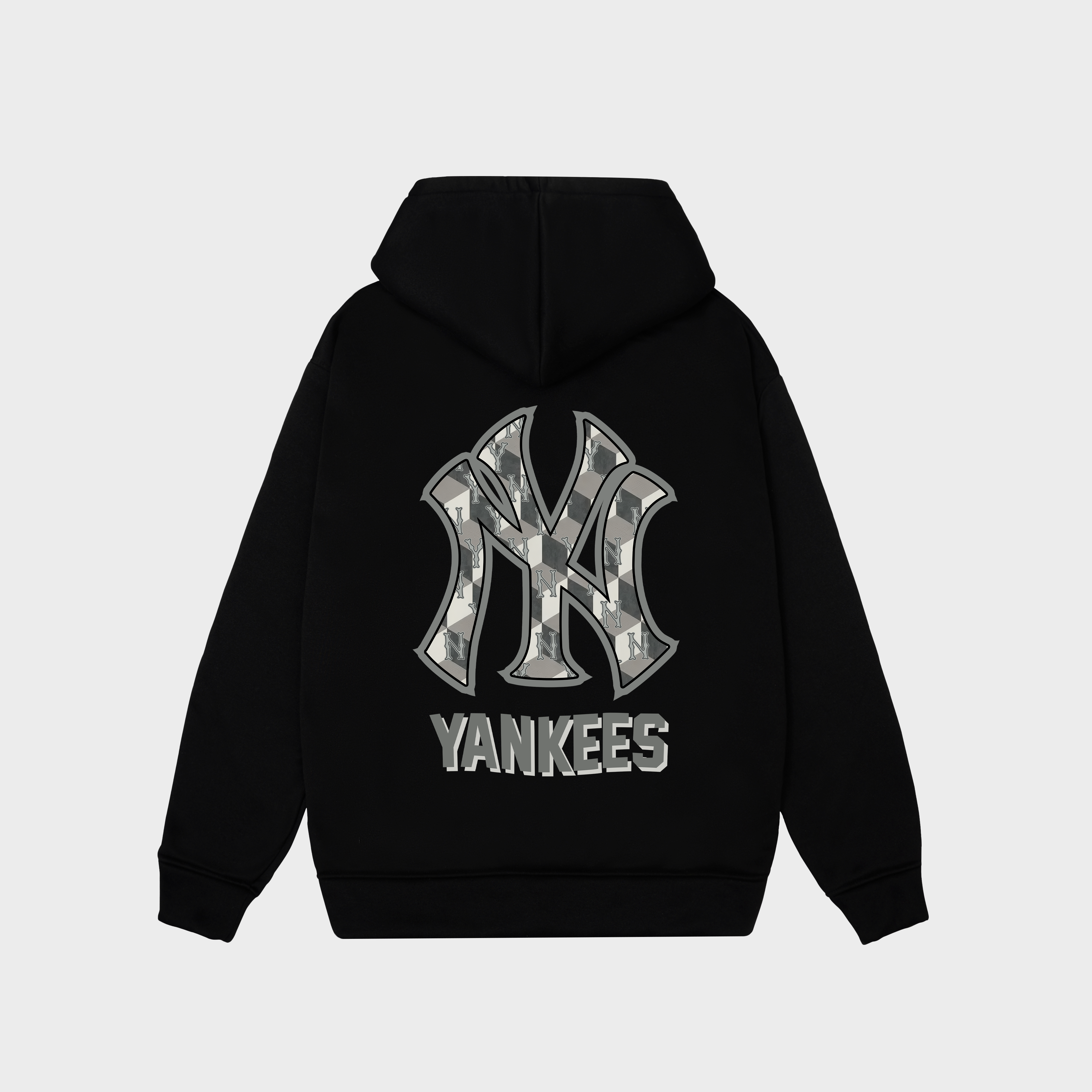 MLB New York Yankees Grey Hoodie