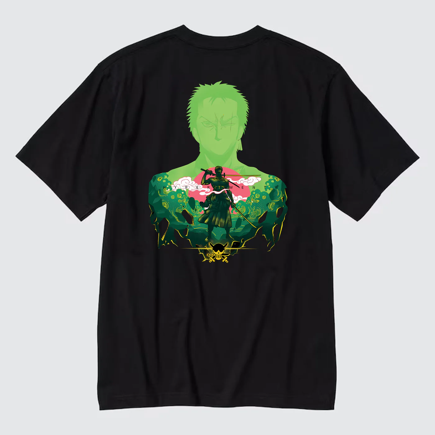 Flash Sale ONE PIECE RORONOA ZORO T-SHIRT / ĐEN