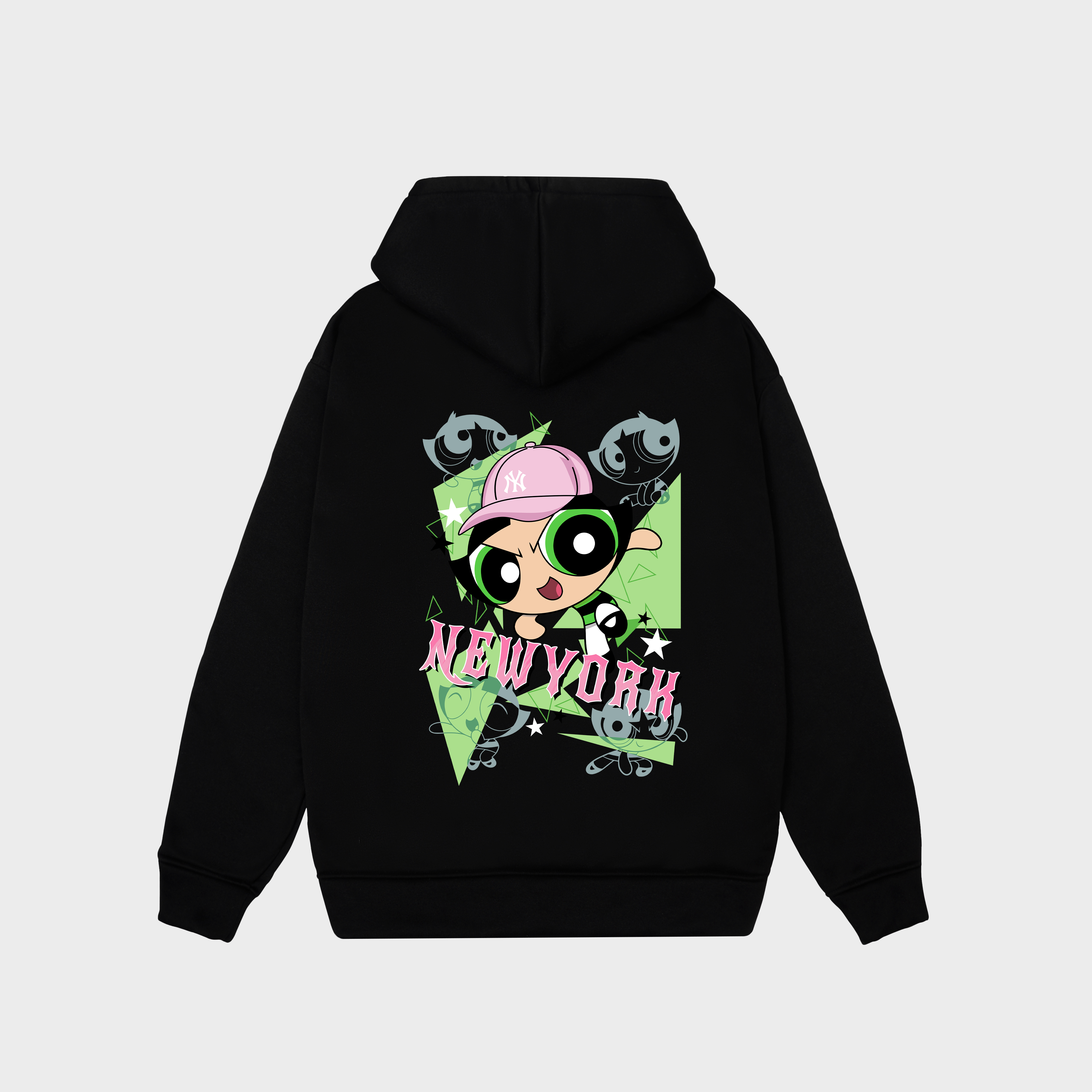 MLB Buttercup The Powerpuff Girls New York Yankees Hoodie