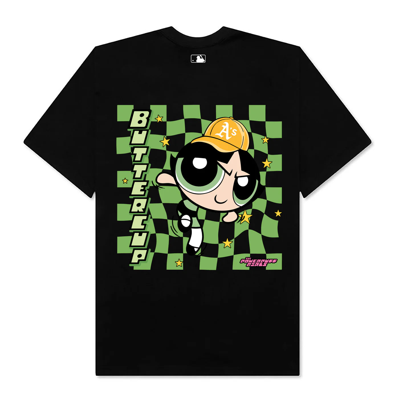 Flash Sale MLB Buttercup A's The Powerpuff Girls T-Shirt