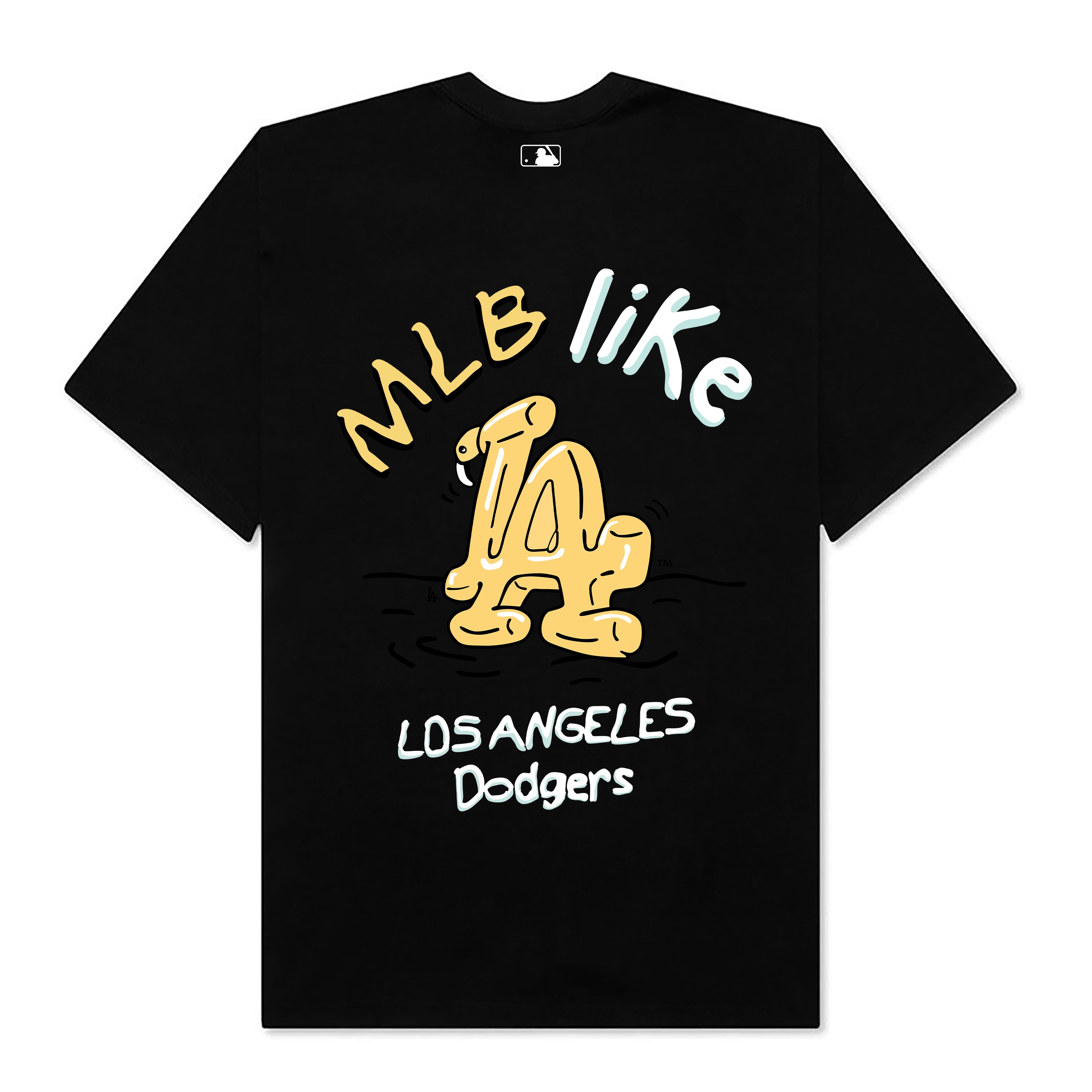 MLB LA Dodgers Logo Overfit T-Shirt