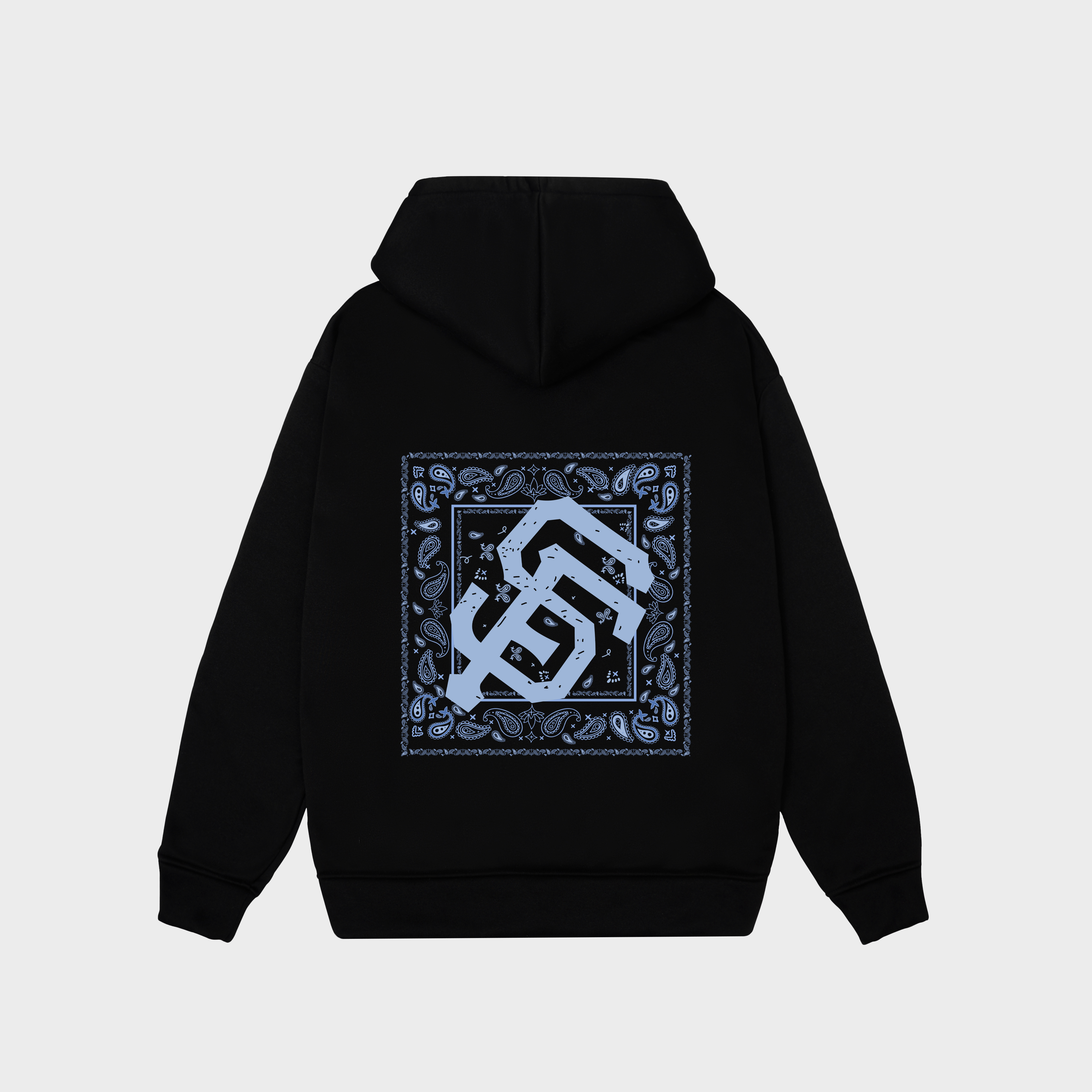 MLB San Francisco Giants Paisley Big Logo One Point Hoodie