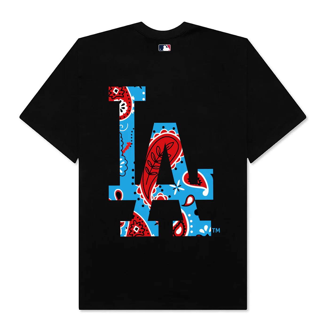 Flash Sale MLB Los Angeles Dodgers Paisley Red T-Shirt