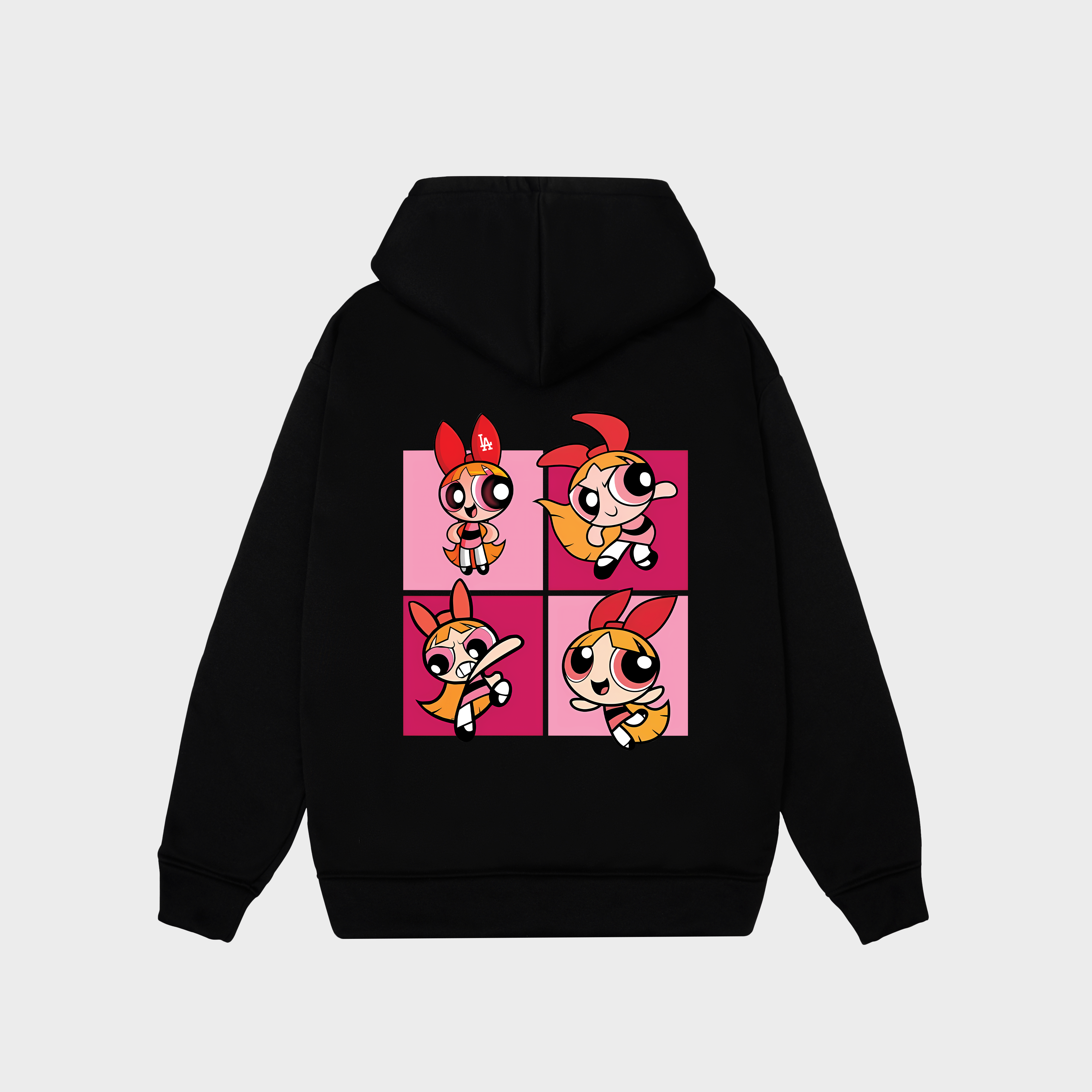 MLB The Powerpuff Girls Pink Hoodie