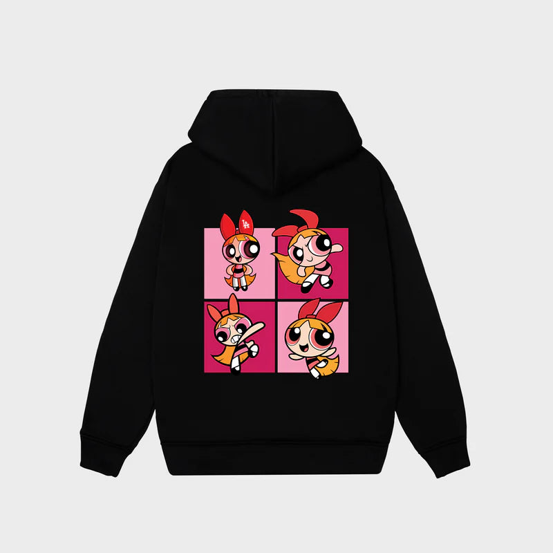 Flash Sale MLB The Powerpuff Girls Pink Hoodie