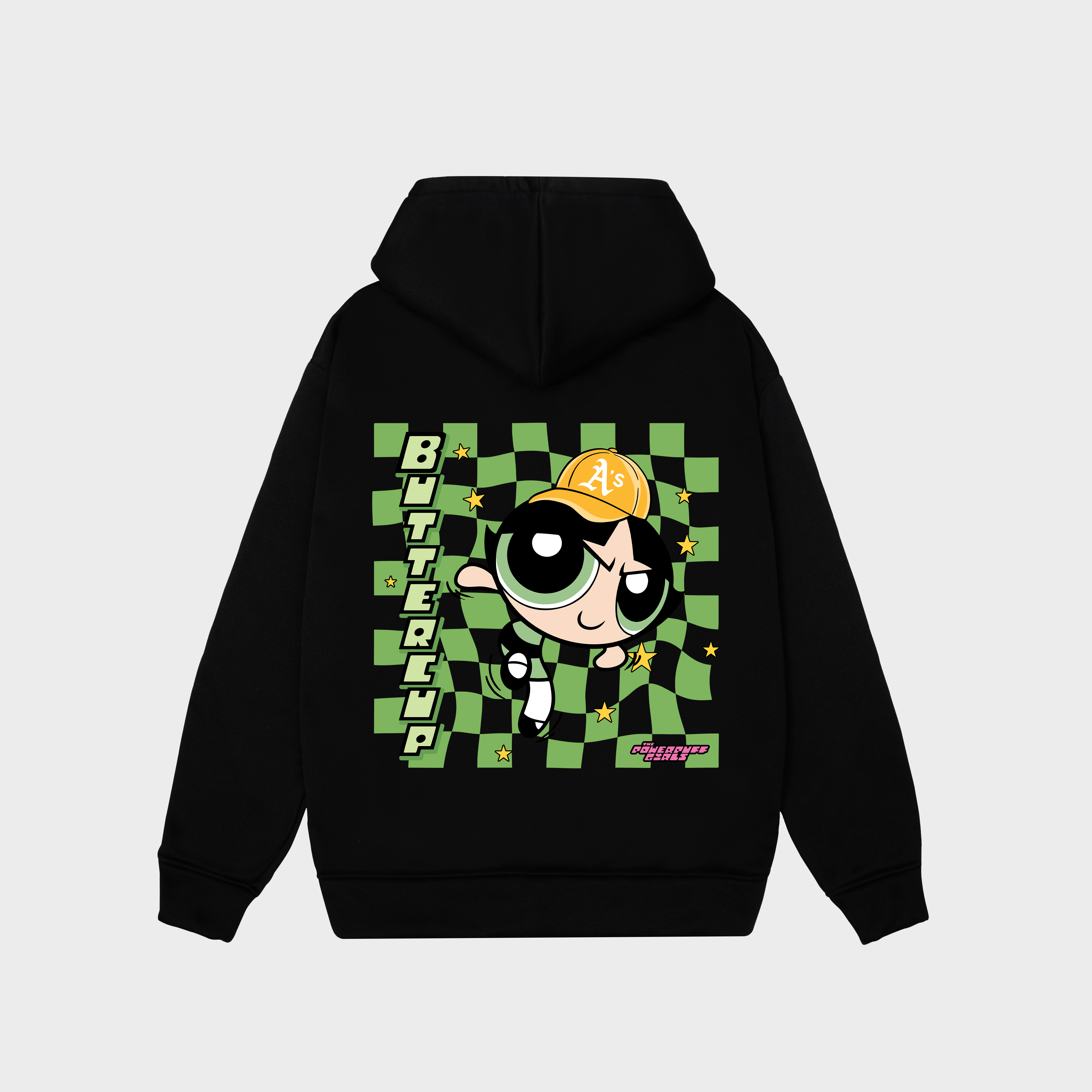 MLB Buttercup A's The Powerpuff Girls Hoodie