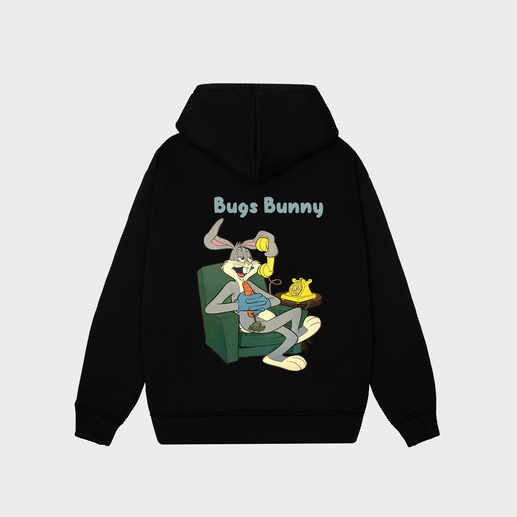 DISNEY BUGS BUNNY HOODIE / ĐEN