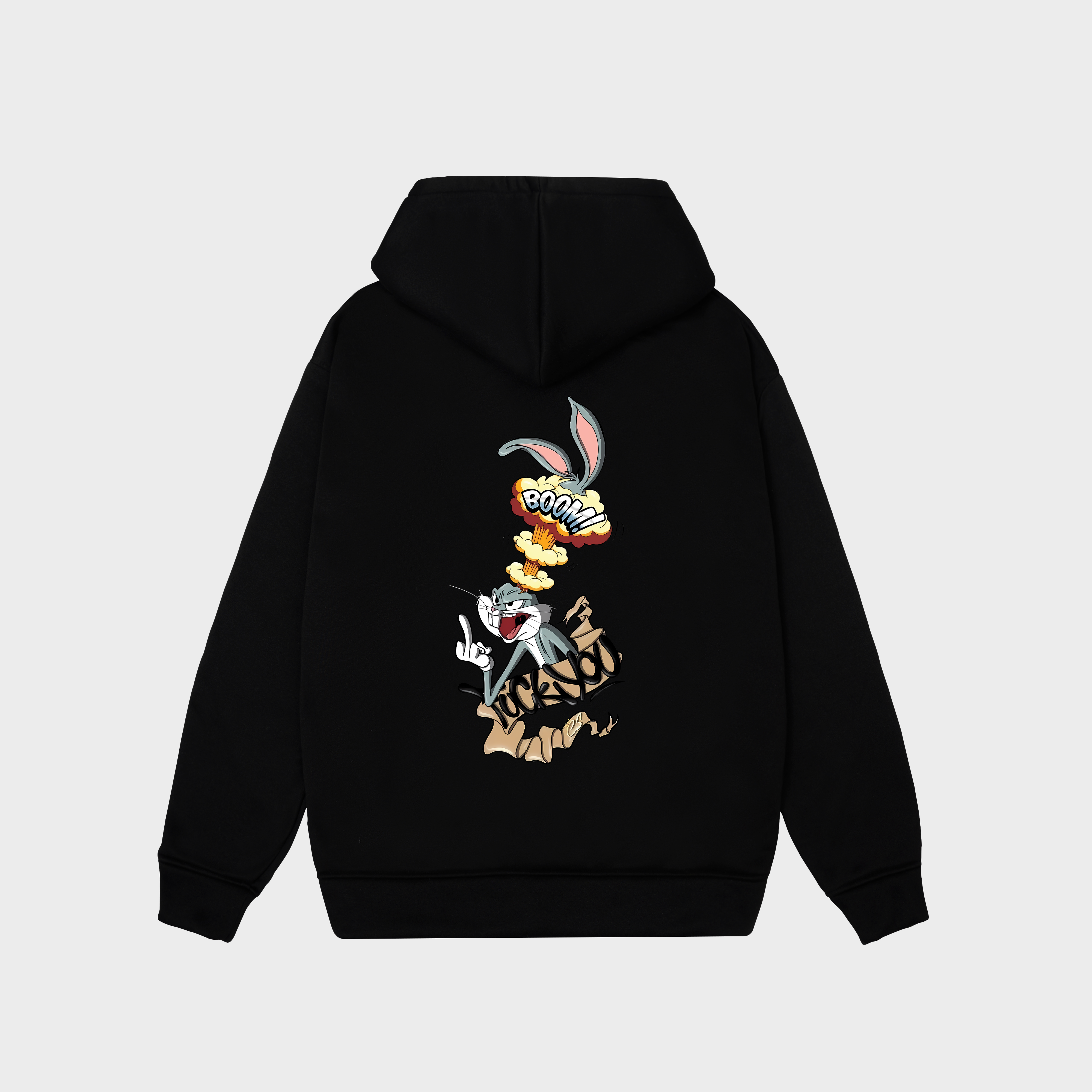 DISNEY BUGS BUNNY HOODIE / ĐEN