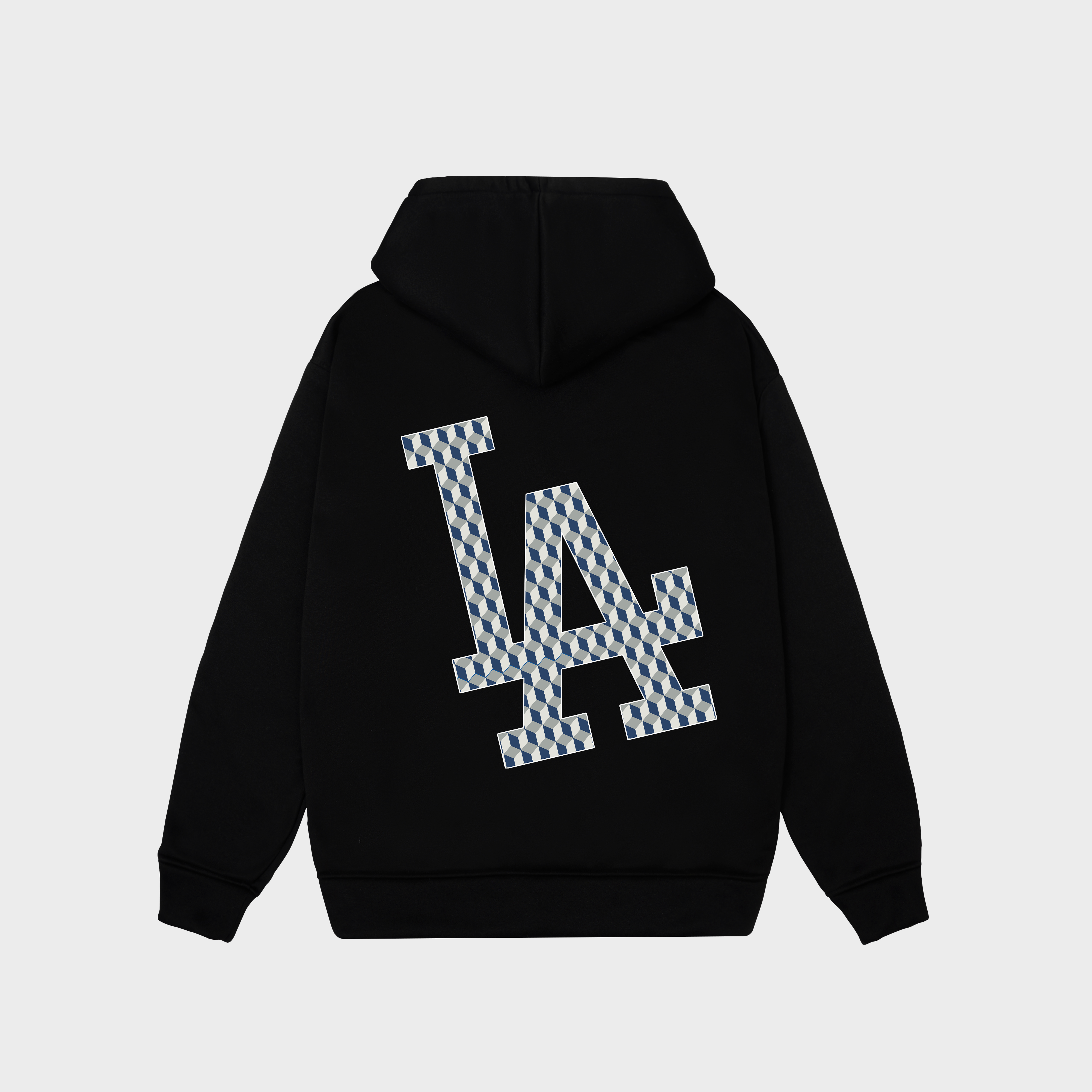 MLB Los Angeles Dodgers Pattern Hoodie