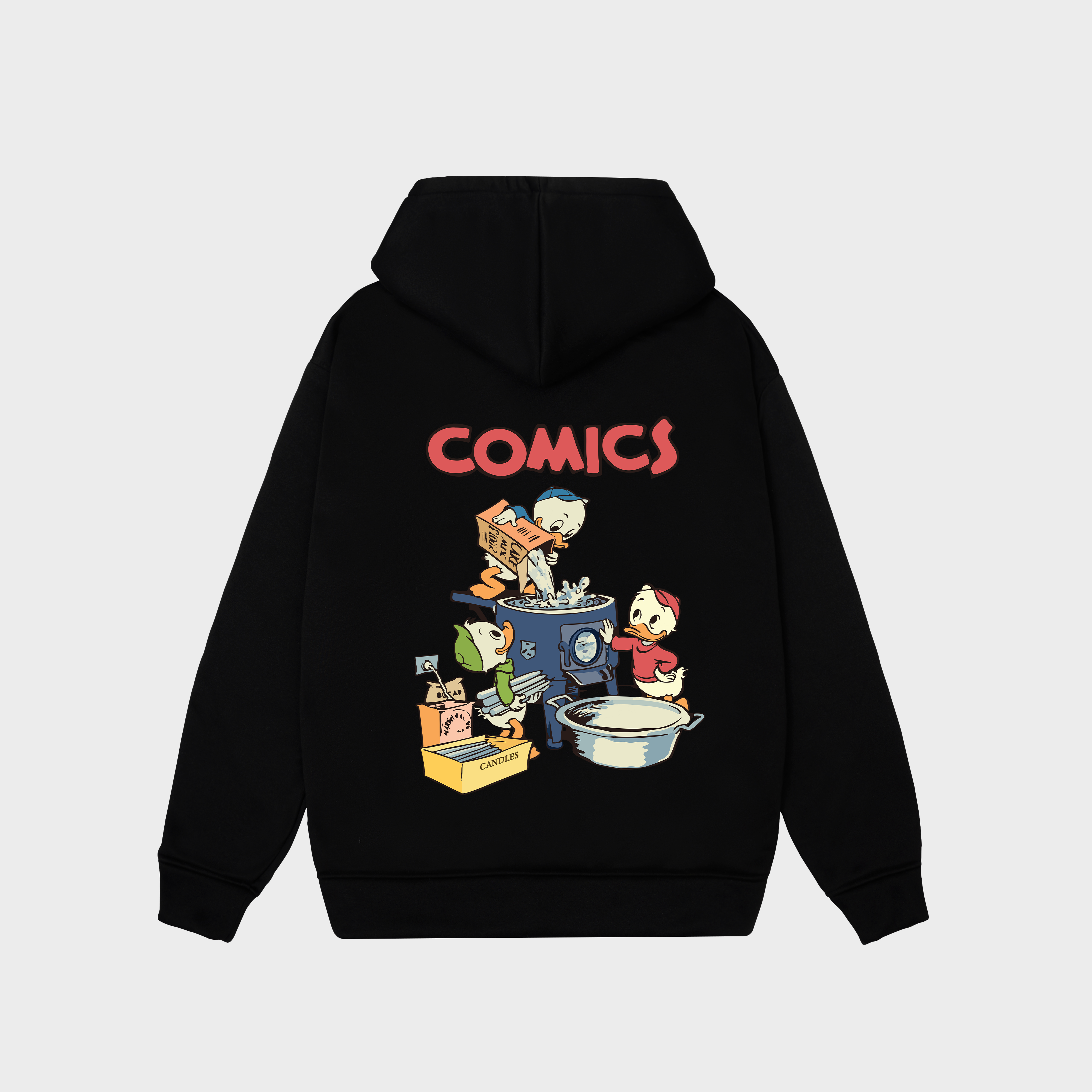 DISNEY WALT DISNEY'S COMICS AND STORIES HOODIE / ĐEN