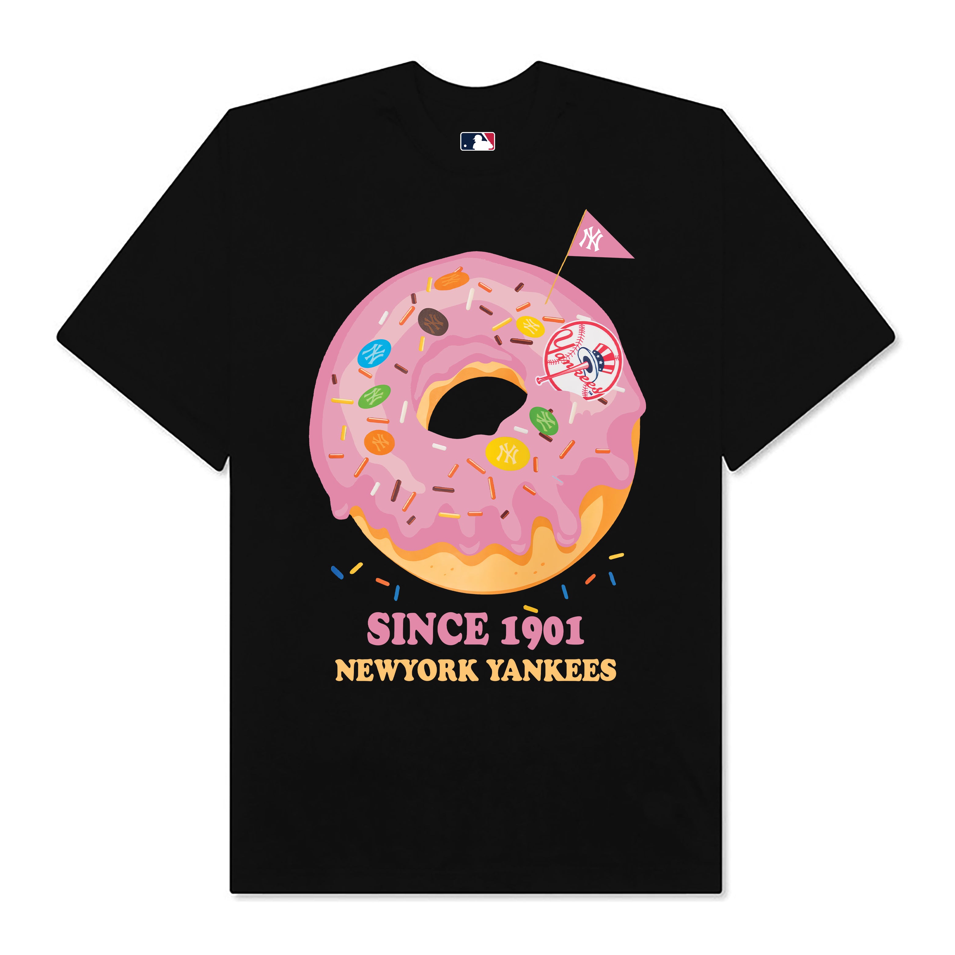 MLB New York Yankees Cake Pink T-Shirt