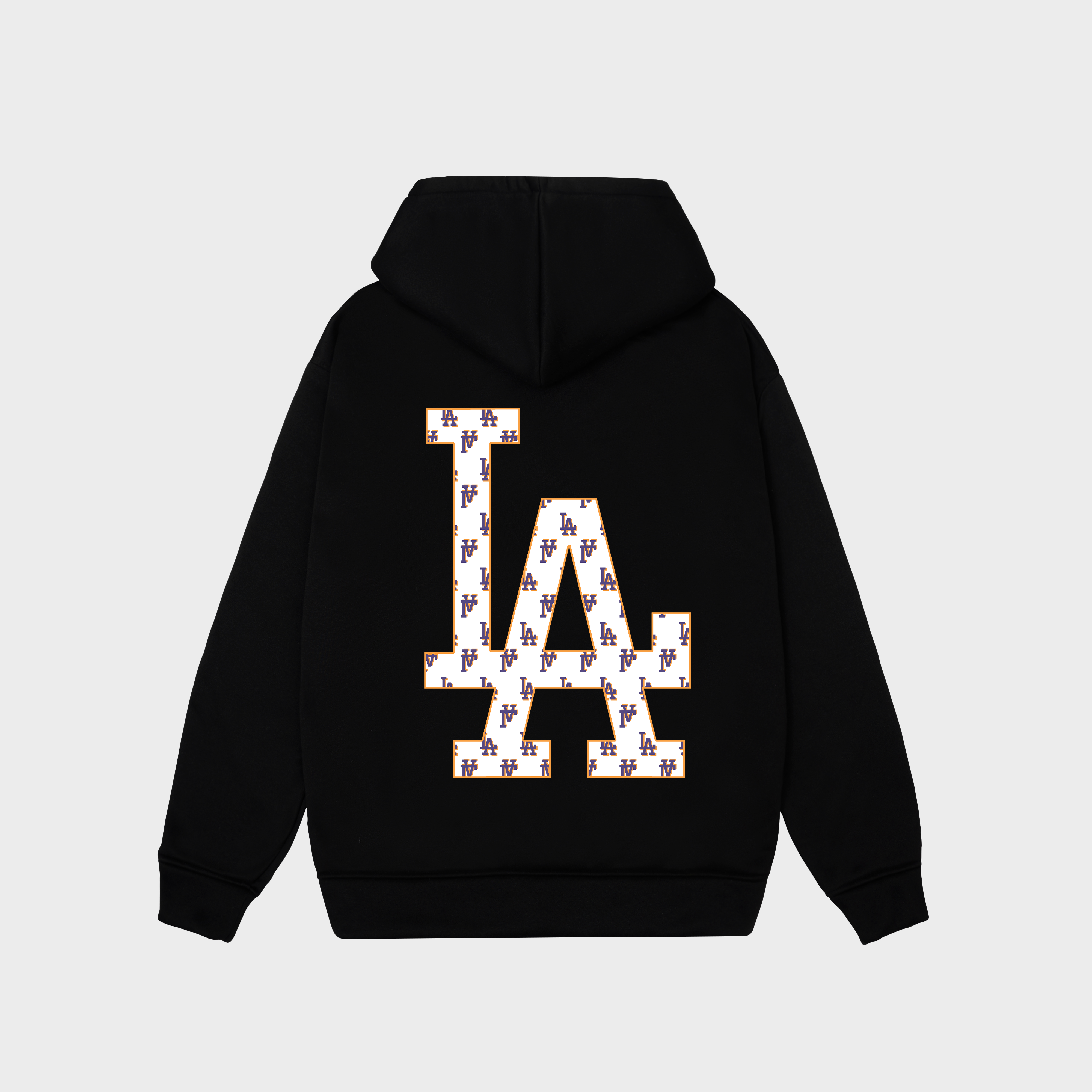 MLB Los Angeles Dodgers Purple Vintage Hoodie