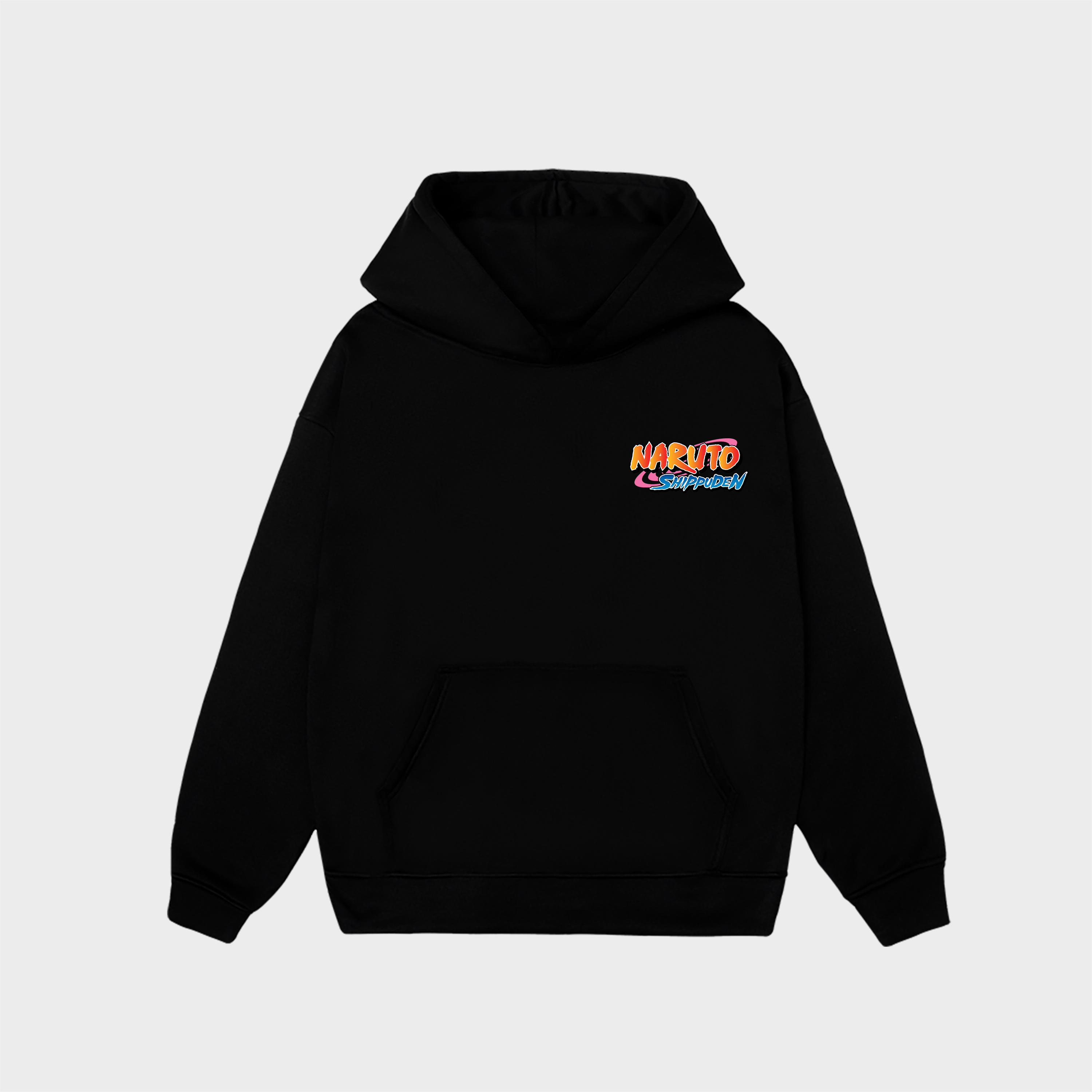 NARUTO VINTAGE HOODIE / ĐEN