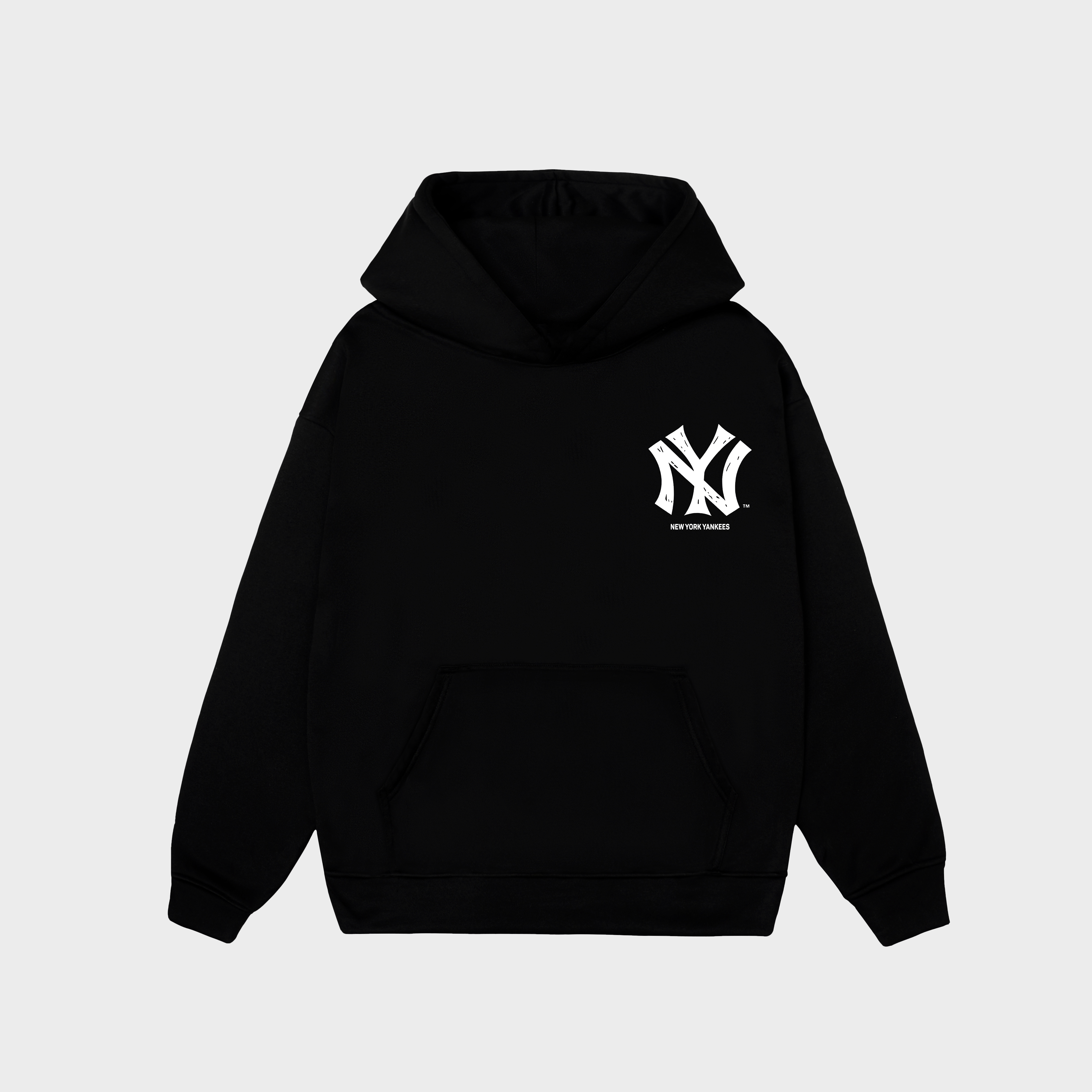 MLB New York Yankees Gold Necklace Hoodie