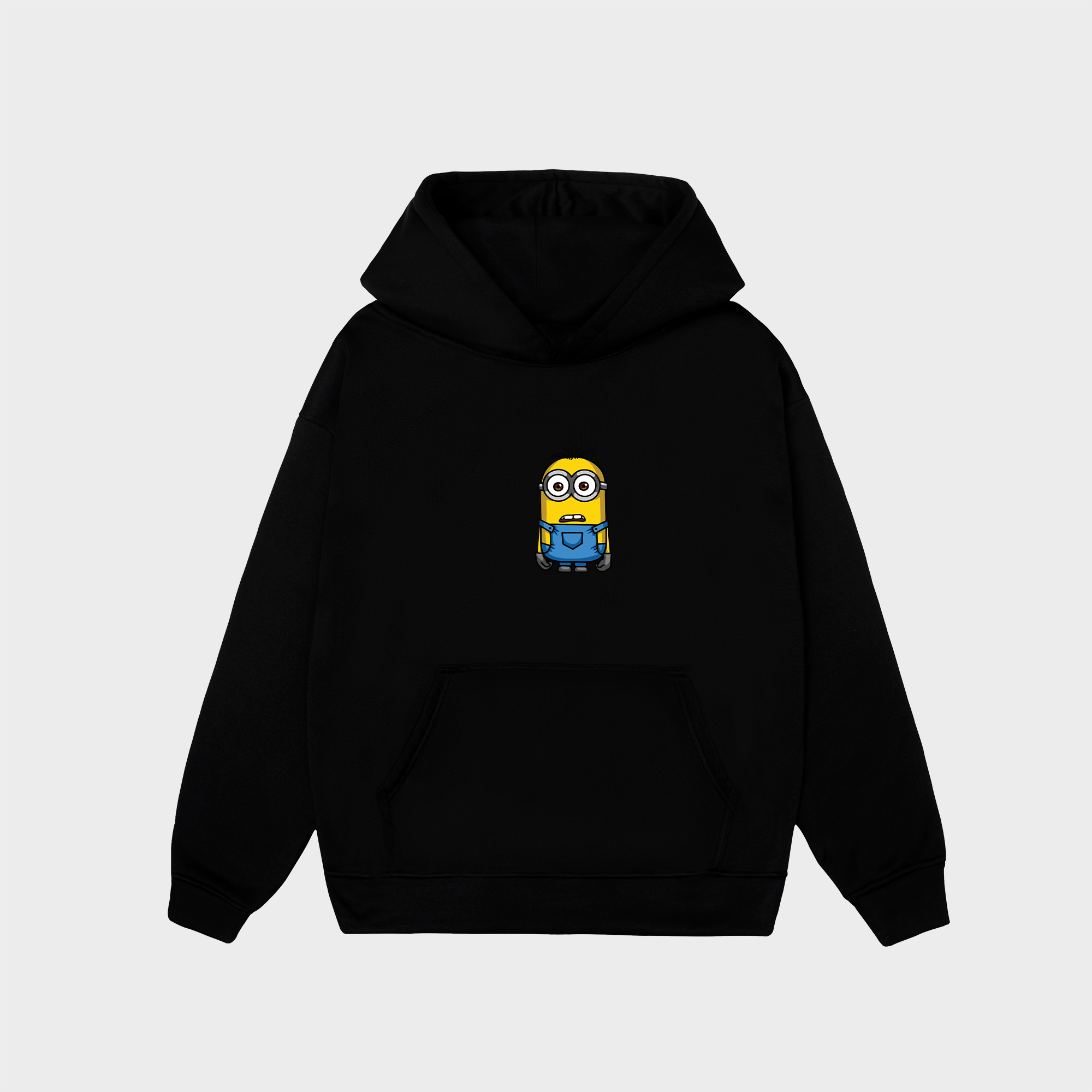 MINIONS CUTE HOODIE / ĐEN