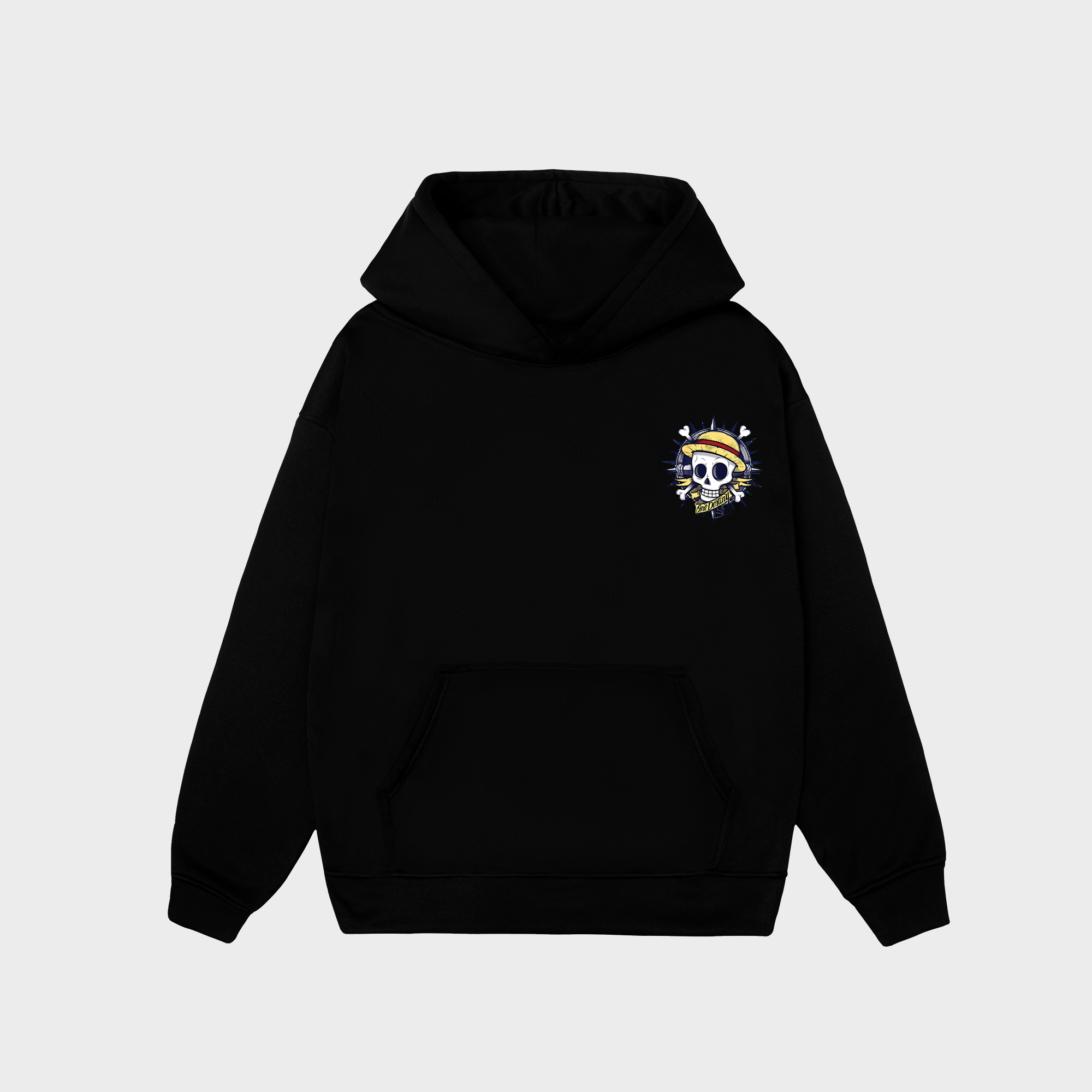 ONE PIECE YAMATO HOODIE / ĐEN