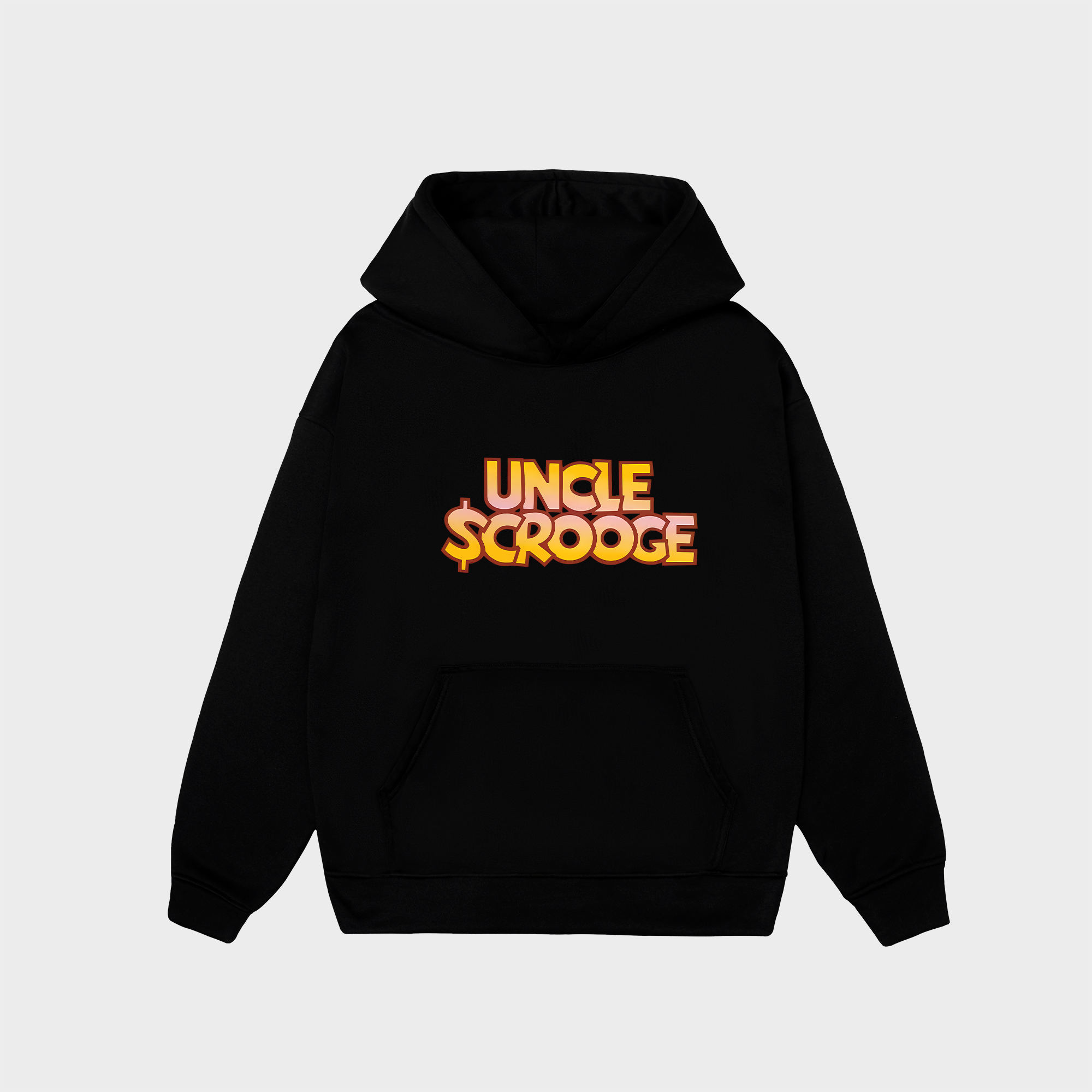 DISNEY UNCLE SCROOGE HOODIE / ĐEN