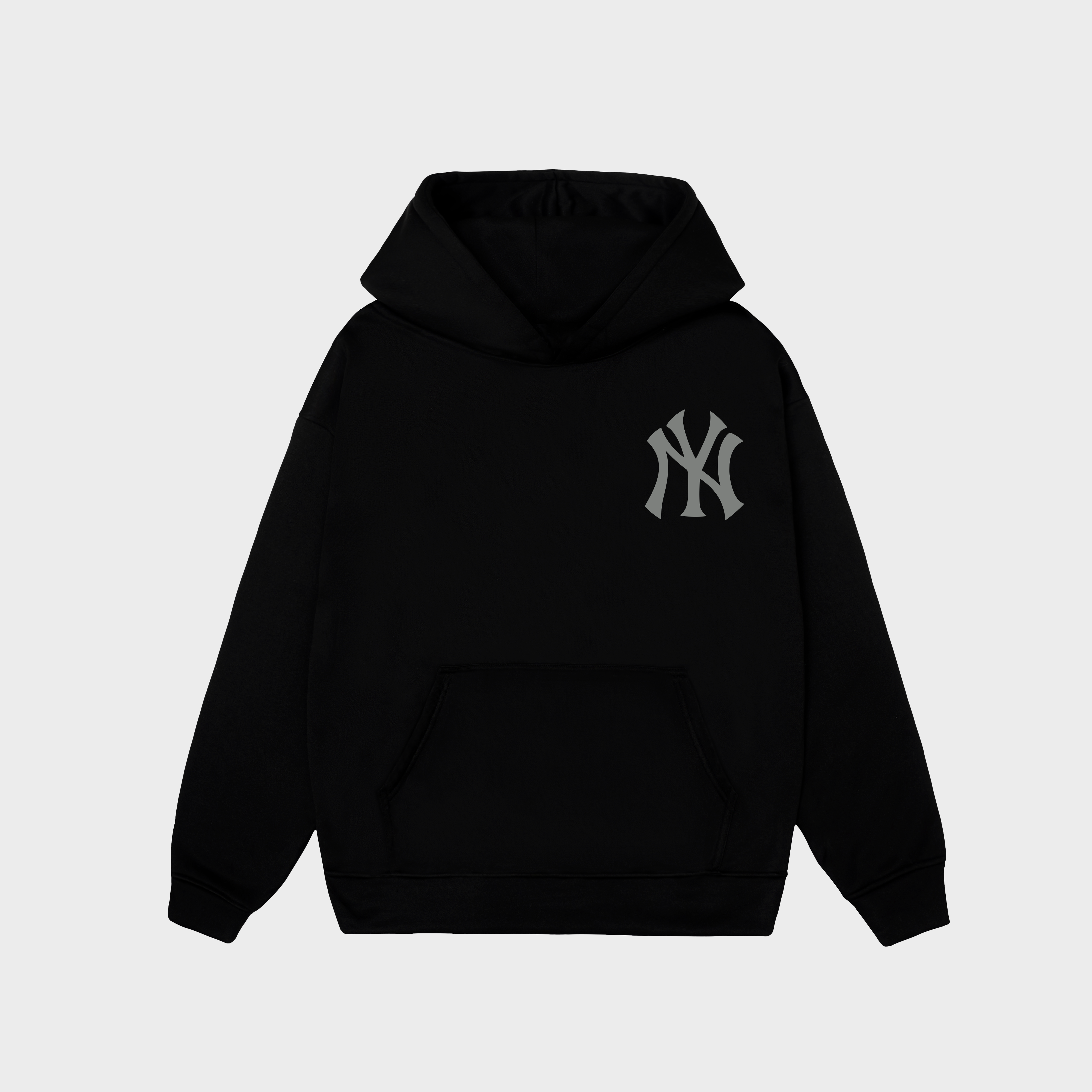 MLB New York Yankees Grey Hoodie