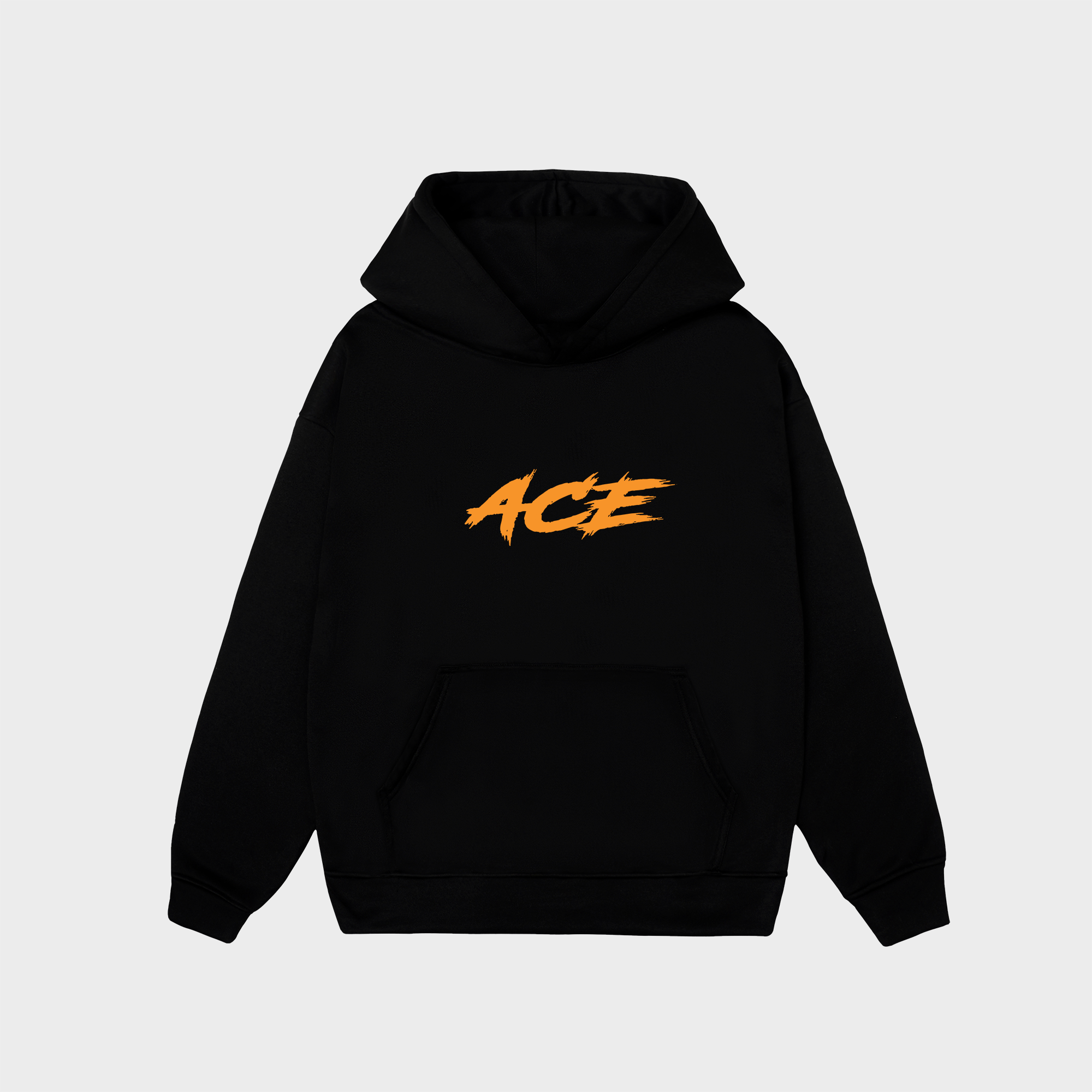 ONE PIECE ACE HOODIE / ĐEN