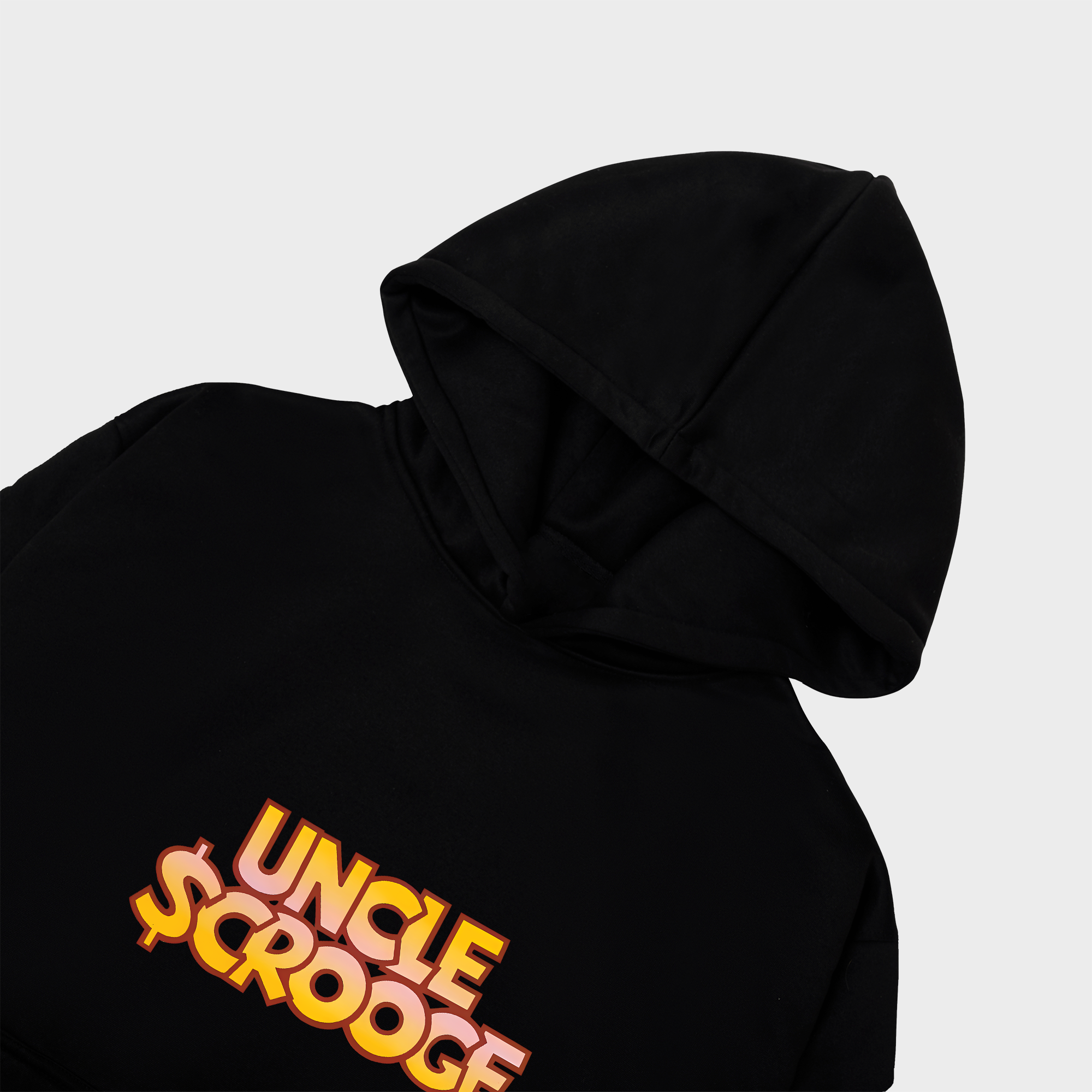 DISNEY UNCLE SCROOGE HOODIE / ĐEN