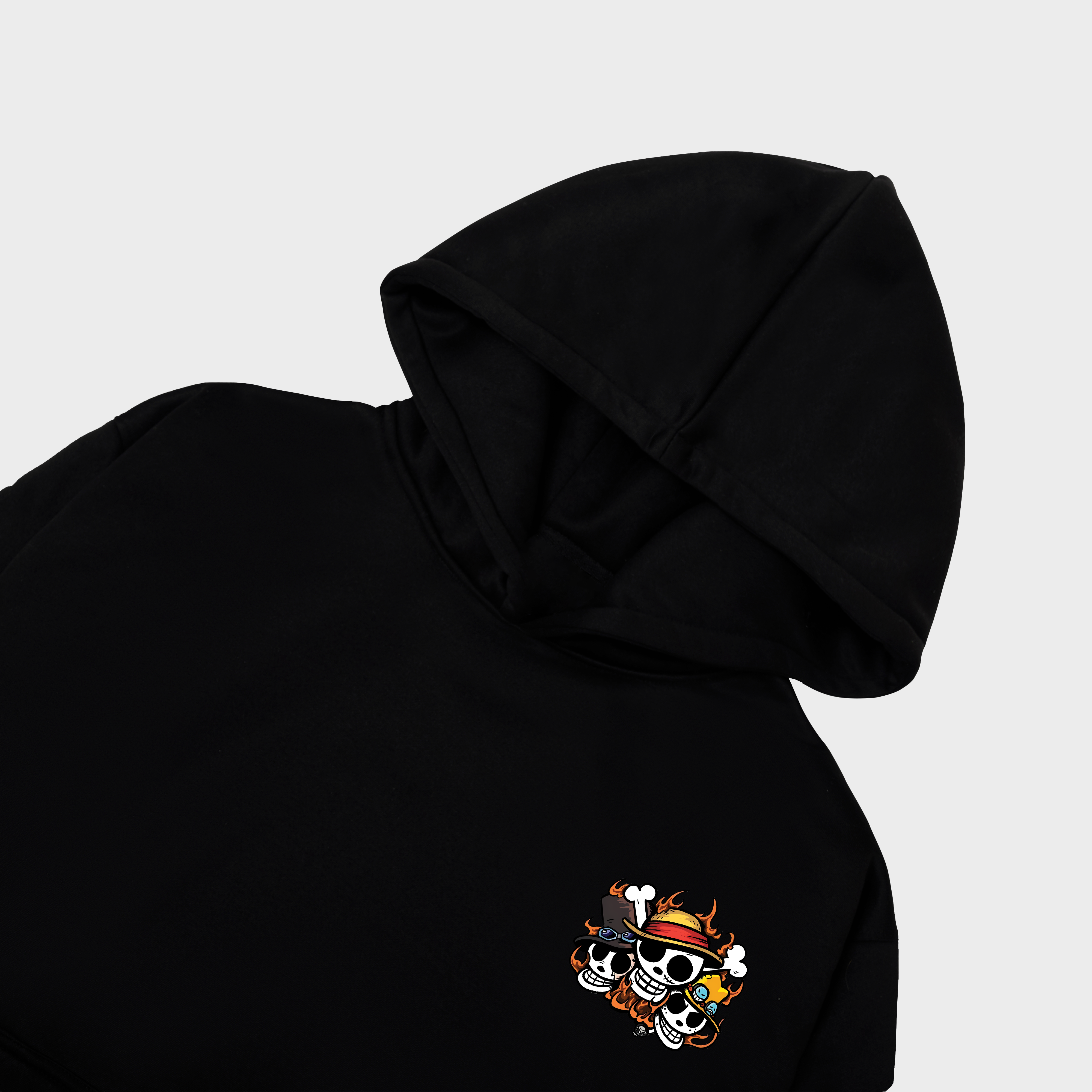 ONE PIECE LUFFY X KAIDO HOODIE / ĐEN