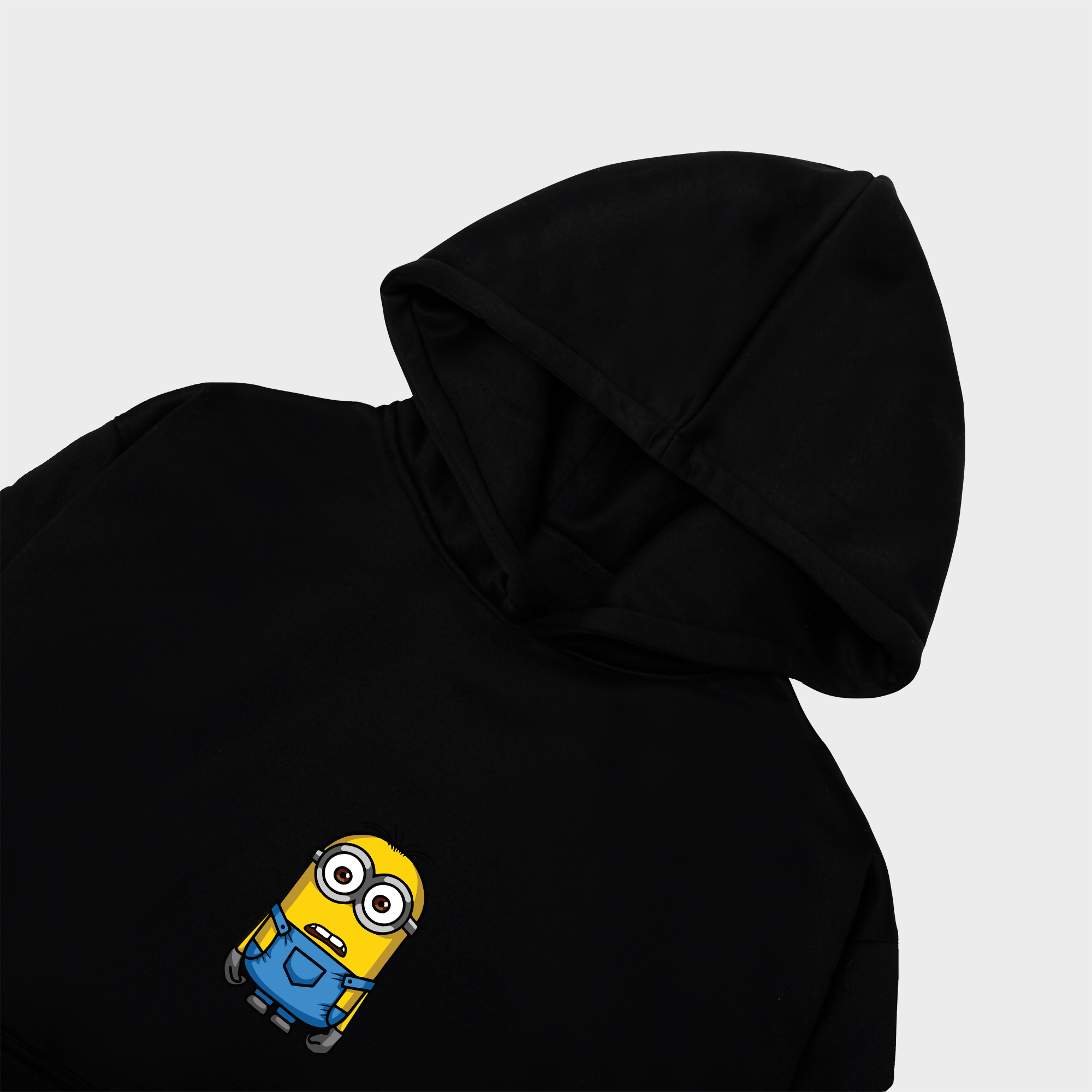 MINIONS CUTE HOODIE / ĐEN