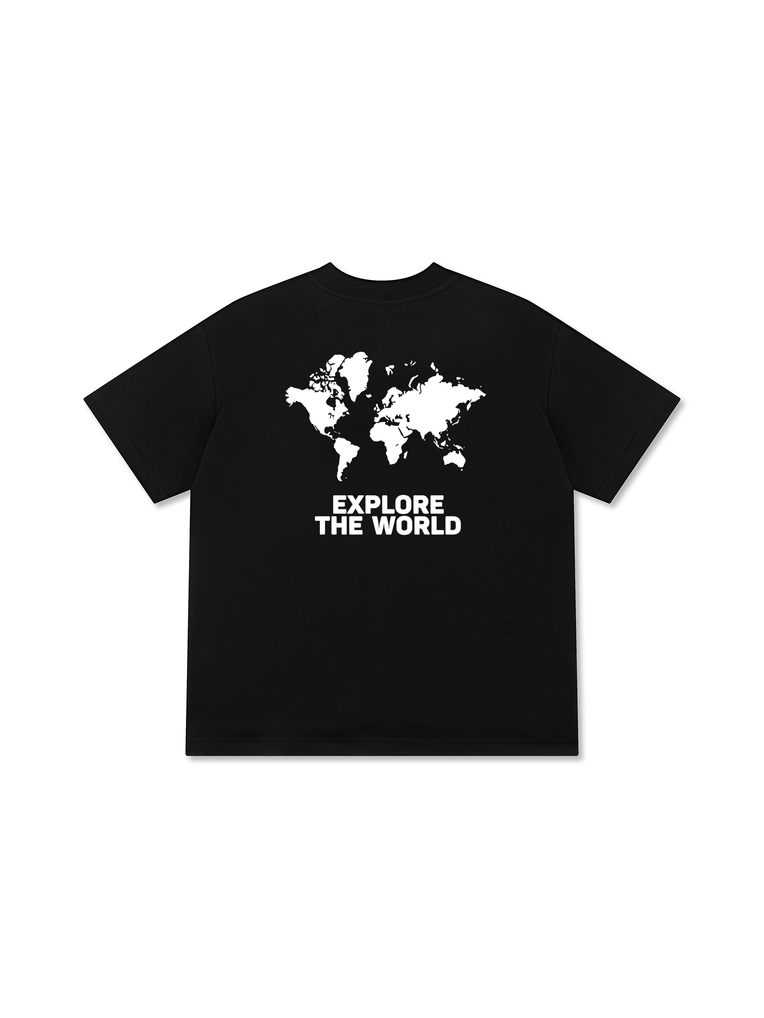 Áo Thun Relaxed Fit World Map