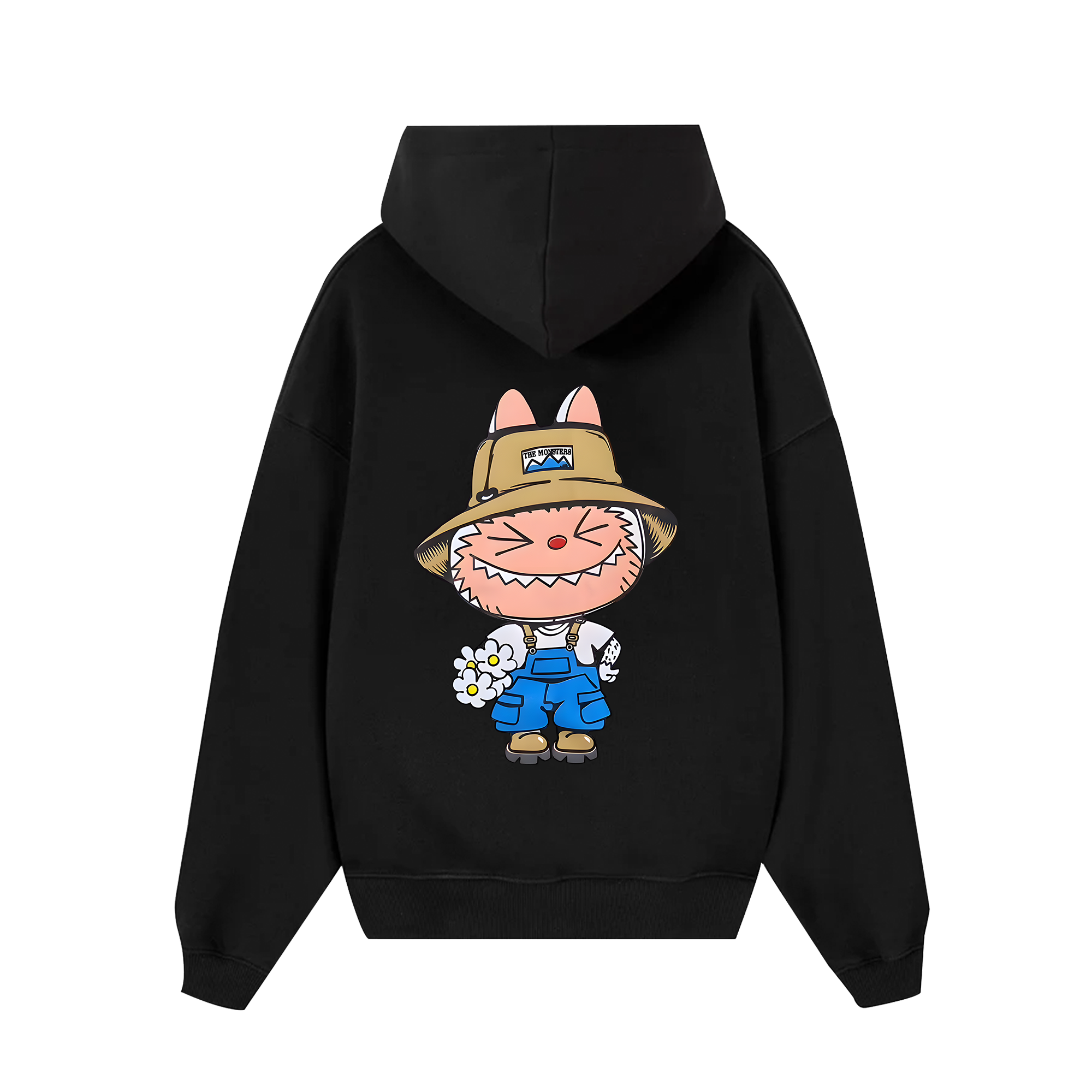 Labubu Farmer Cute Daisy Hoodie