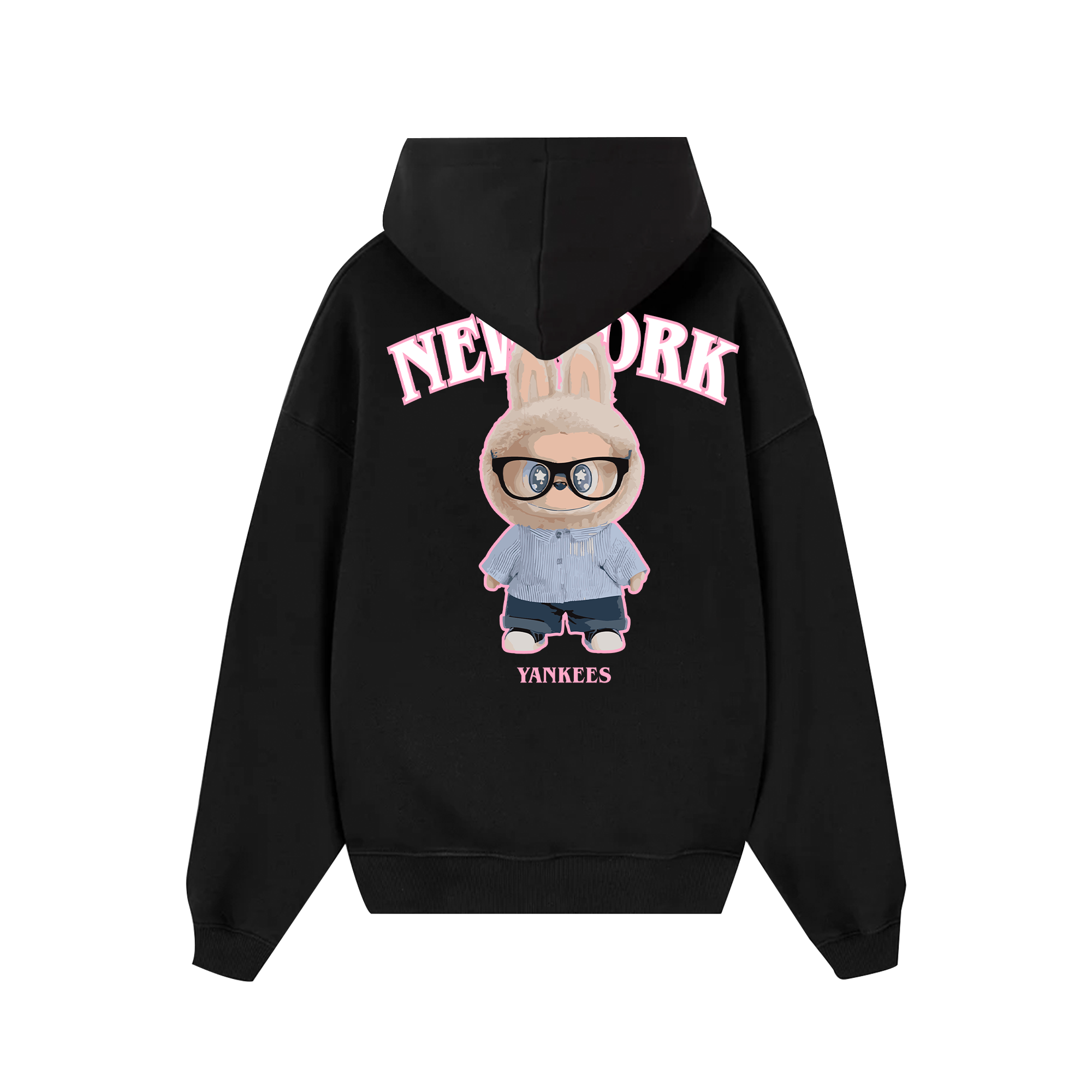 MLB Labubu New York Eyeglasses Hoodie