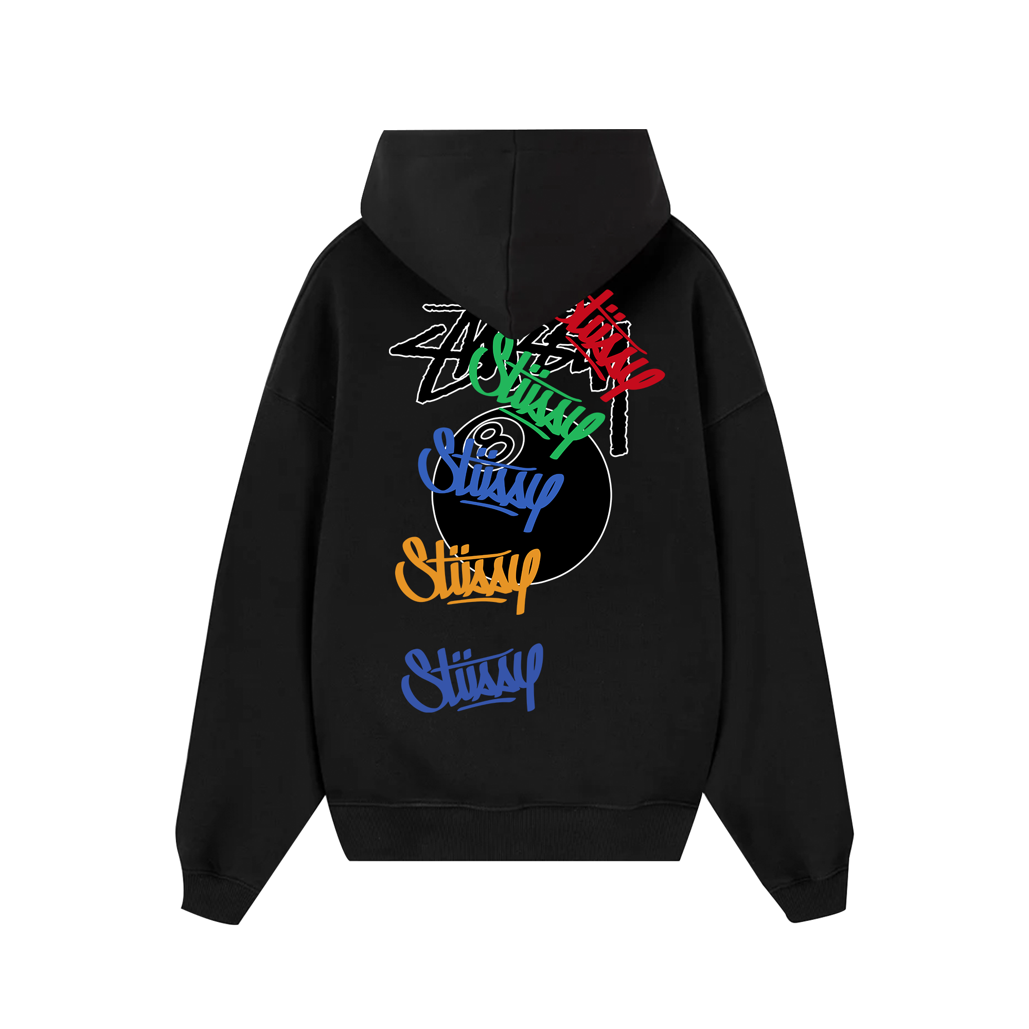 Stussy Mix Colorful Hoodie